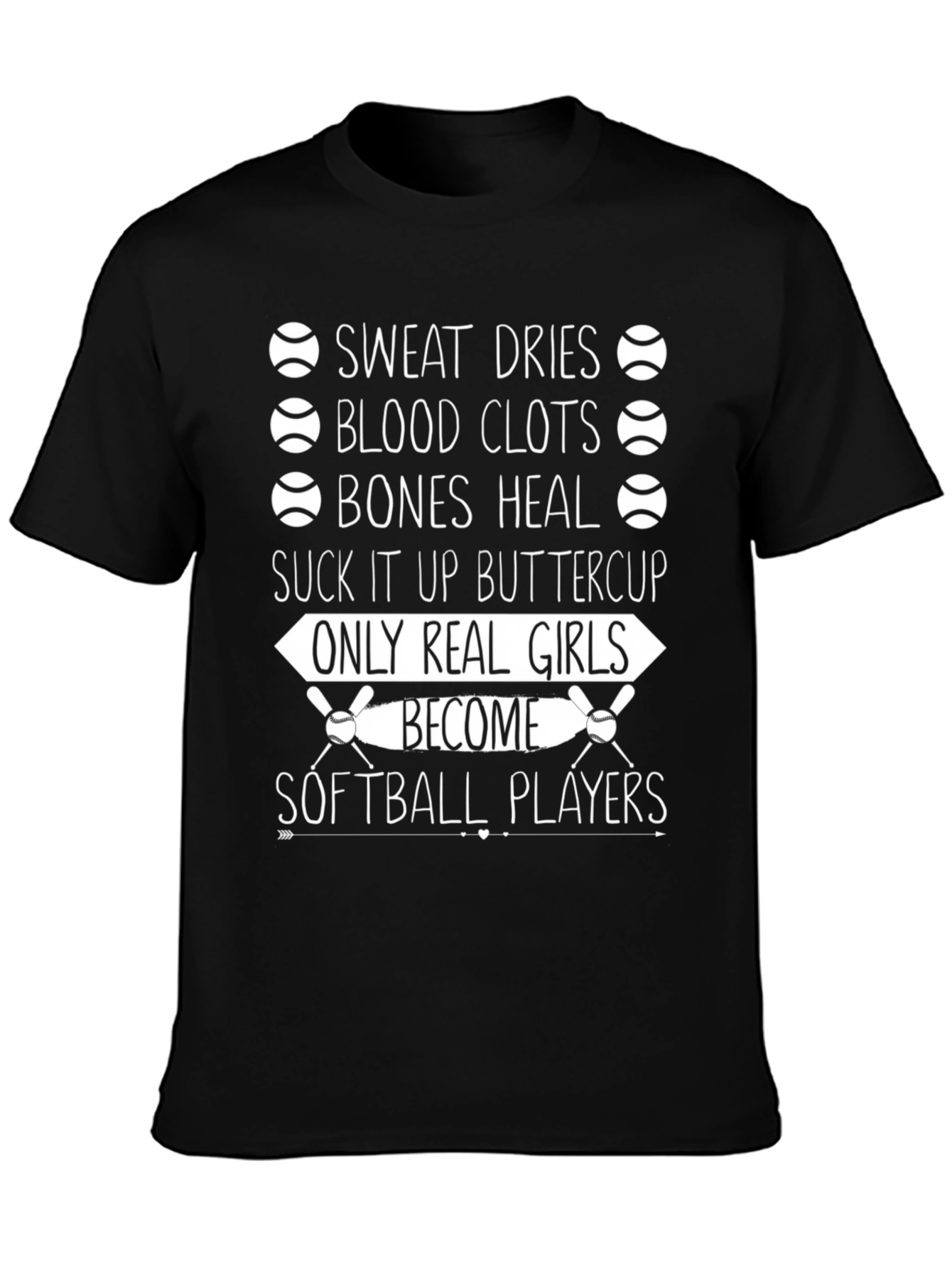 Softball Player T-Shirt