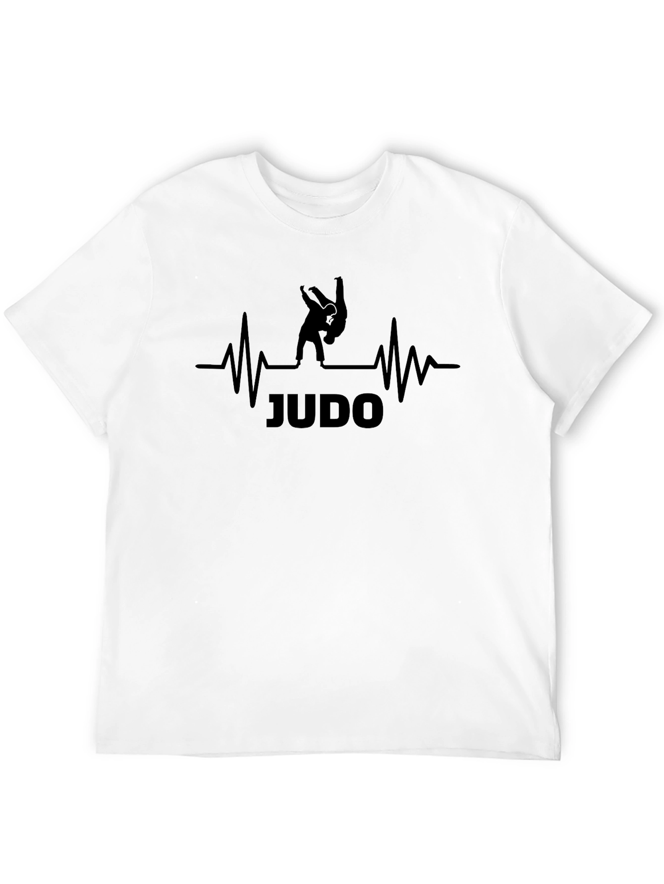 Judo Heartbeat T-Shirt - Martial Arts Design
