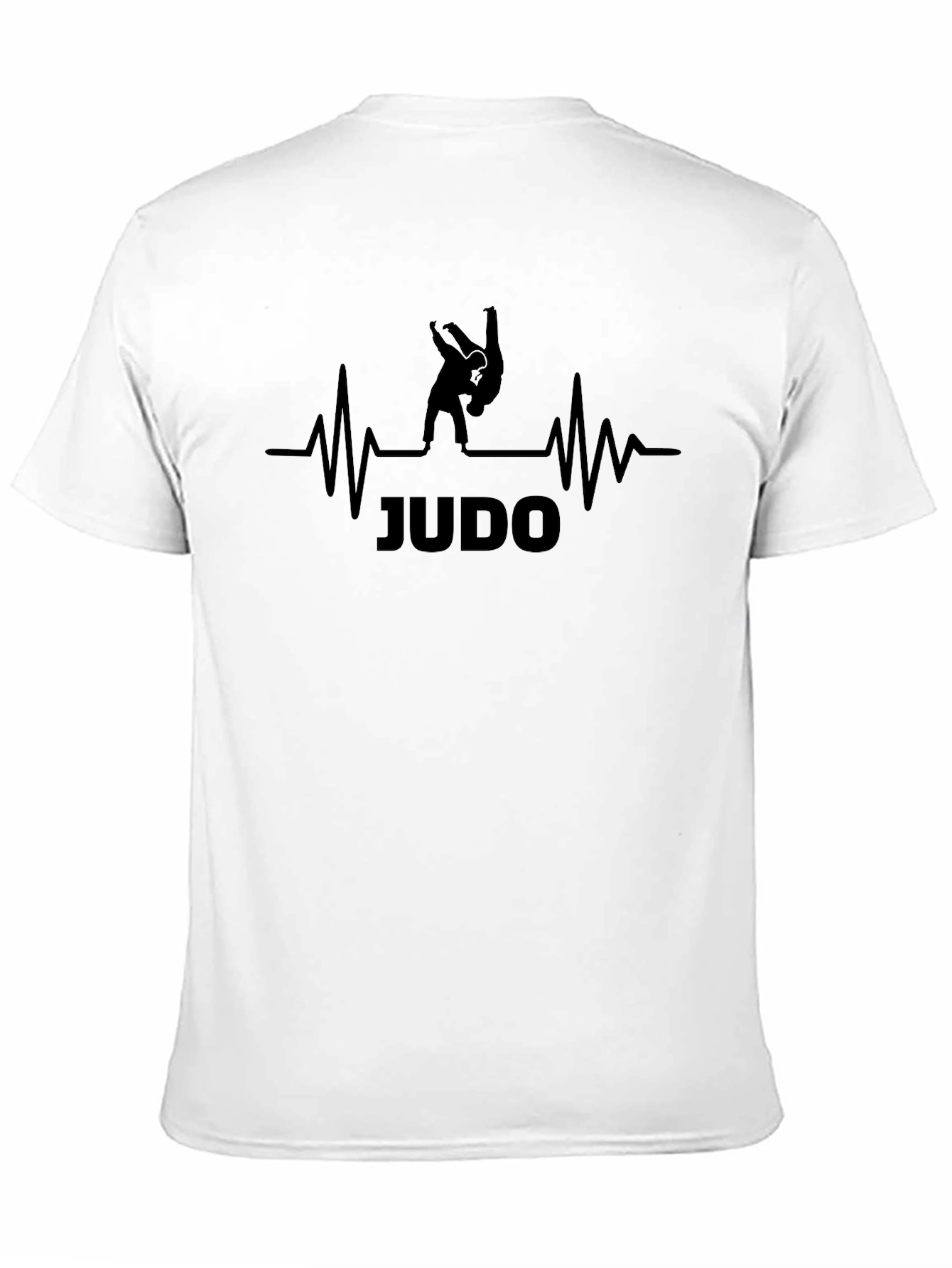 Judo Heartbeat T-Shirt - Martial Arts Design