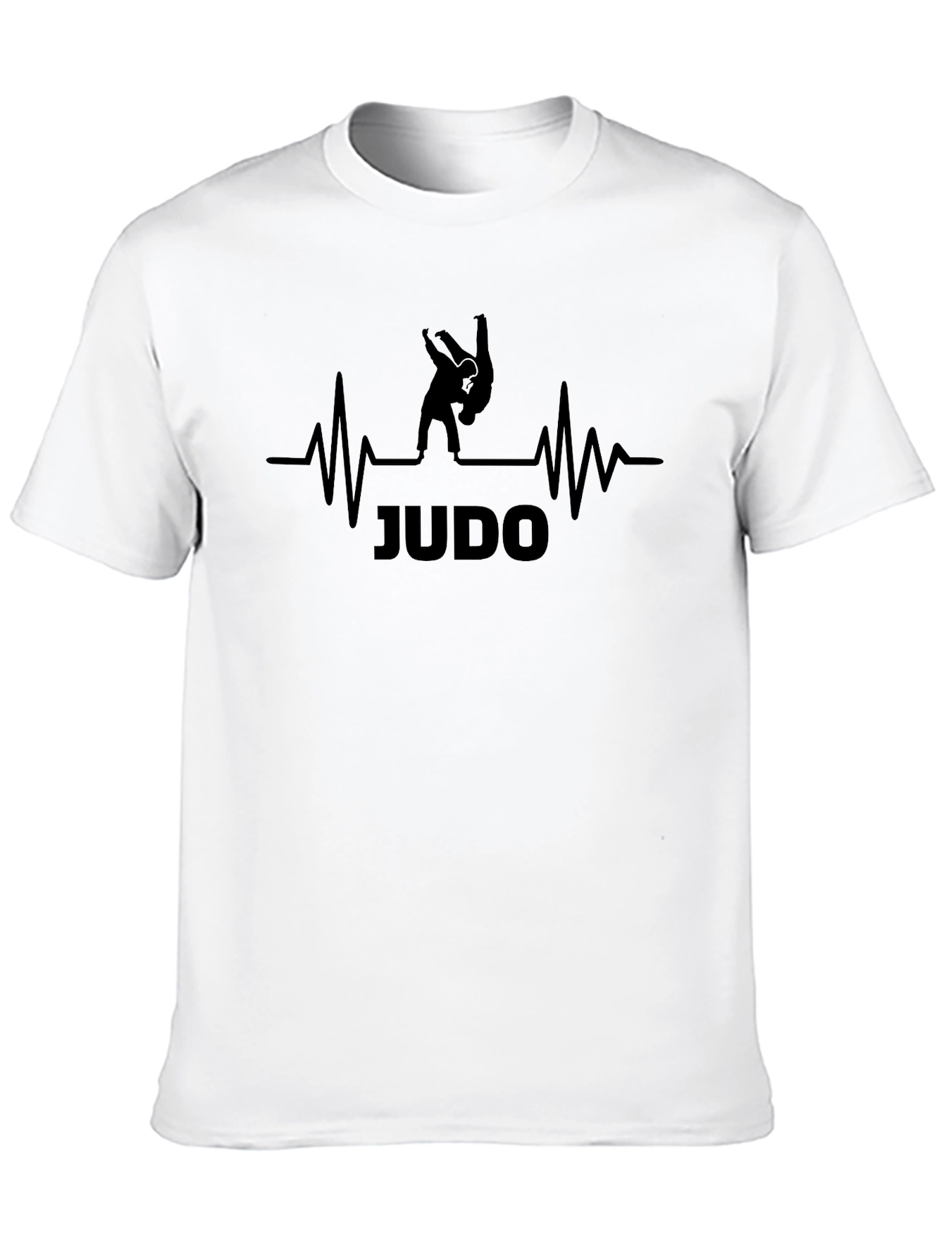 Judo Heartbeat T-Shirt - Martial Arts Design