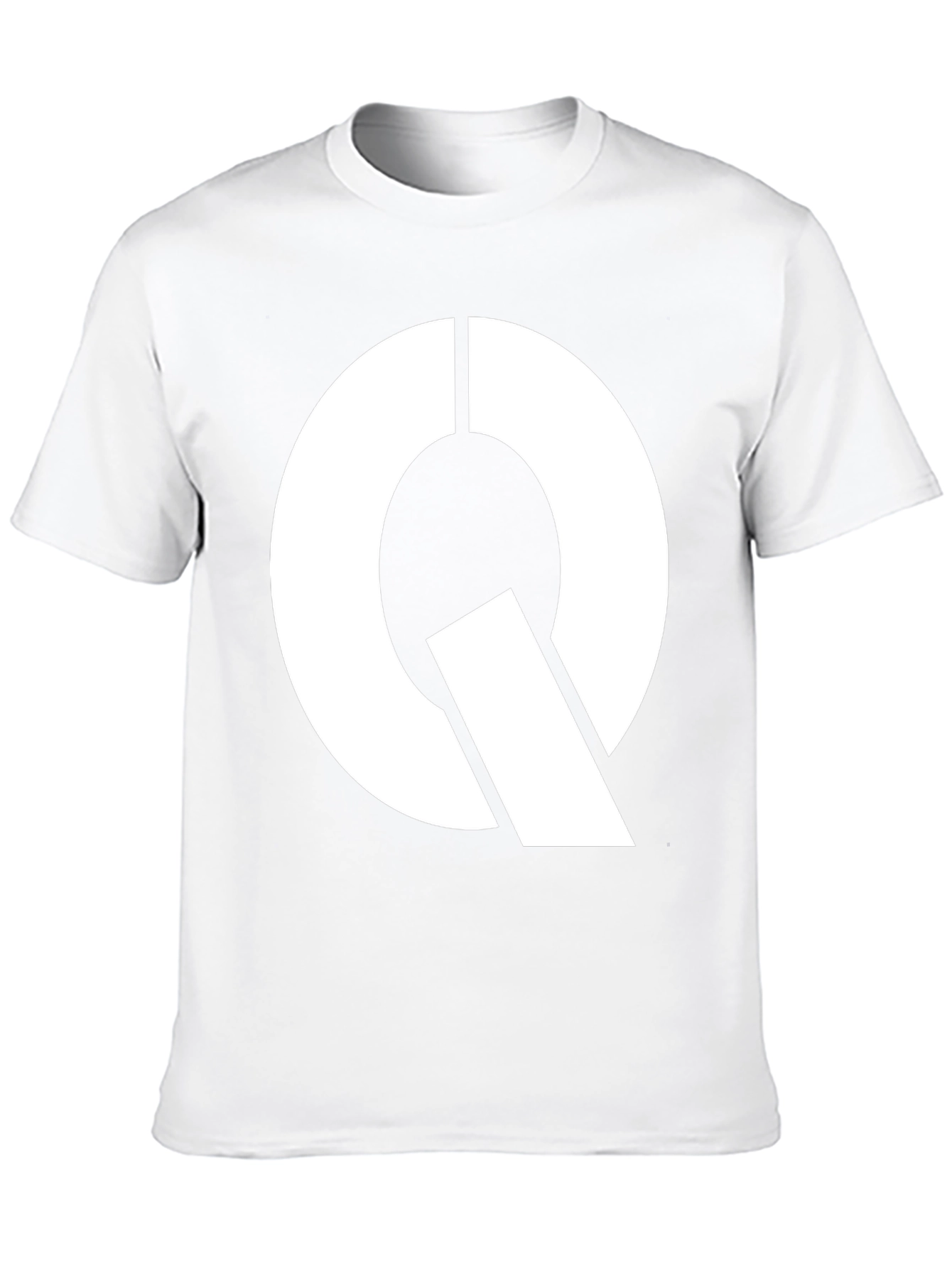 Modern Q Graphic Black T-Shirt