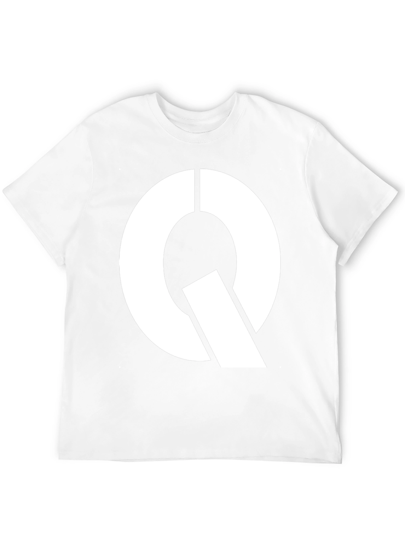Modern Q Graphic Black T-Shirt