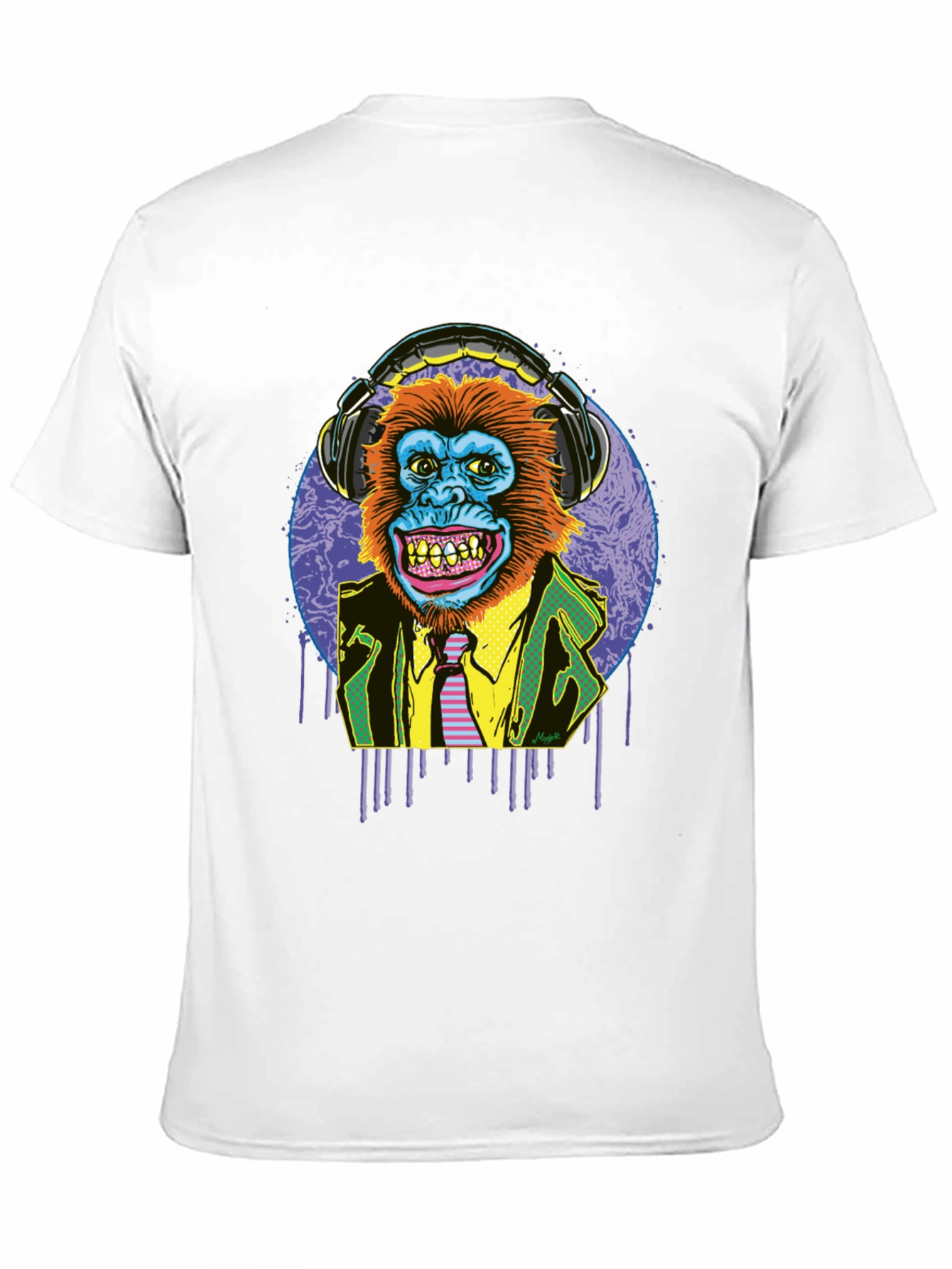 Funky Monkey Graphic T-Shirt - DJ Ape Design