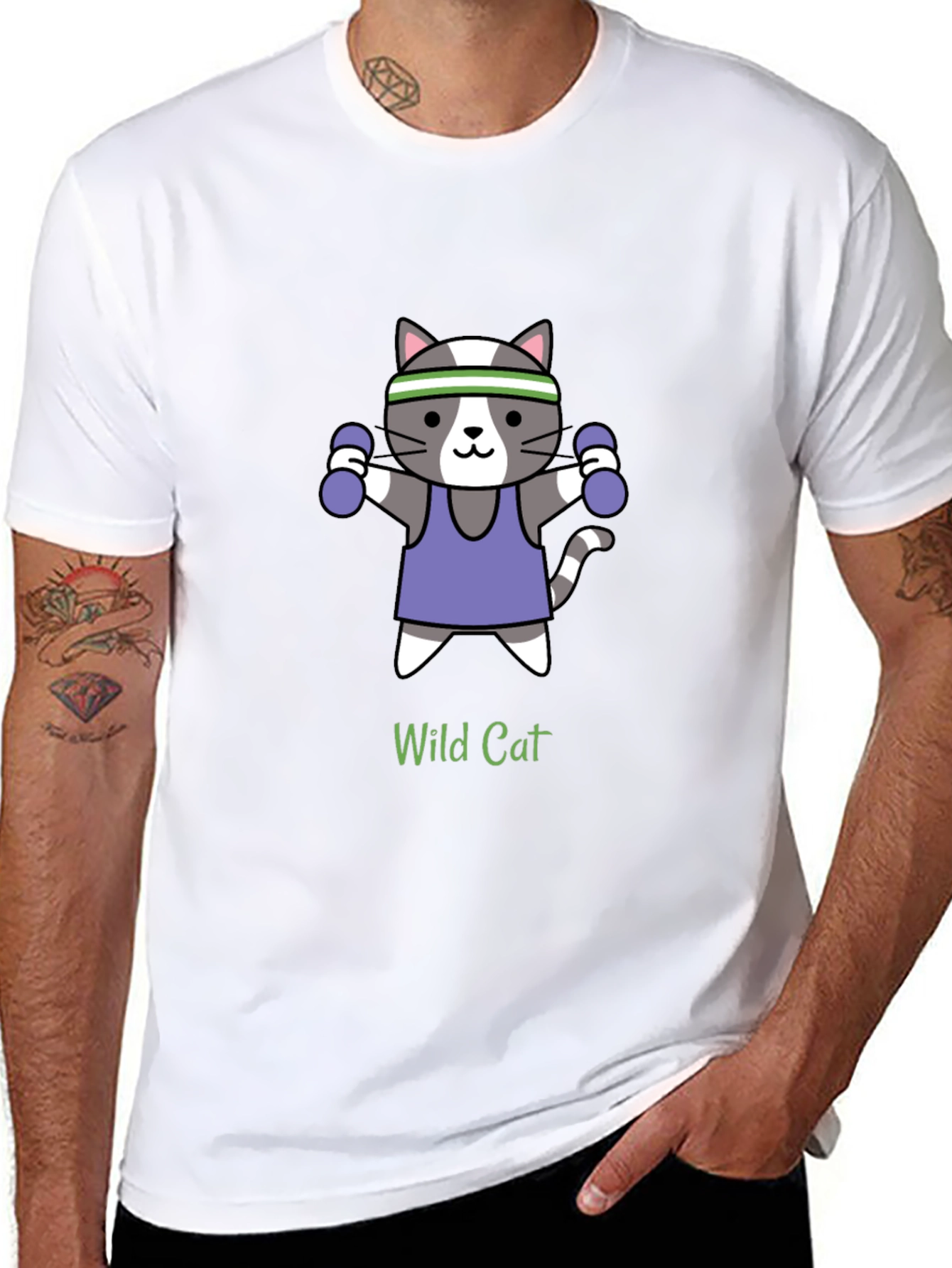 Wild Cat Workout T-Shirt