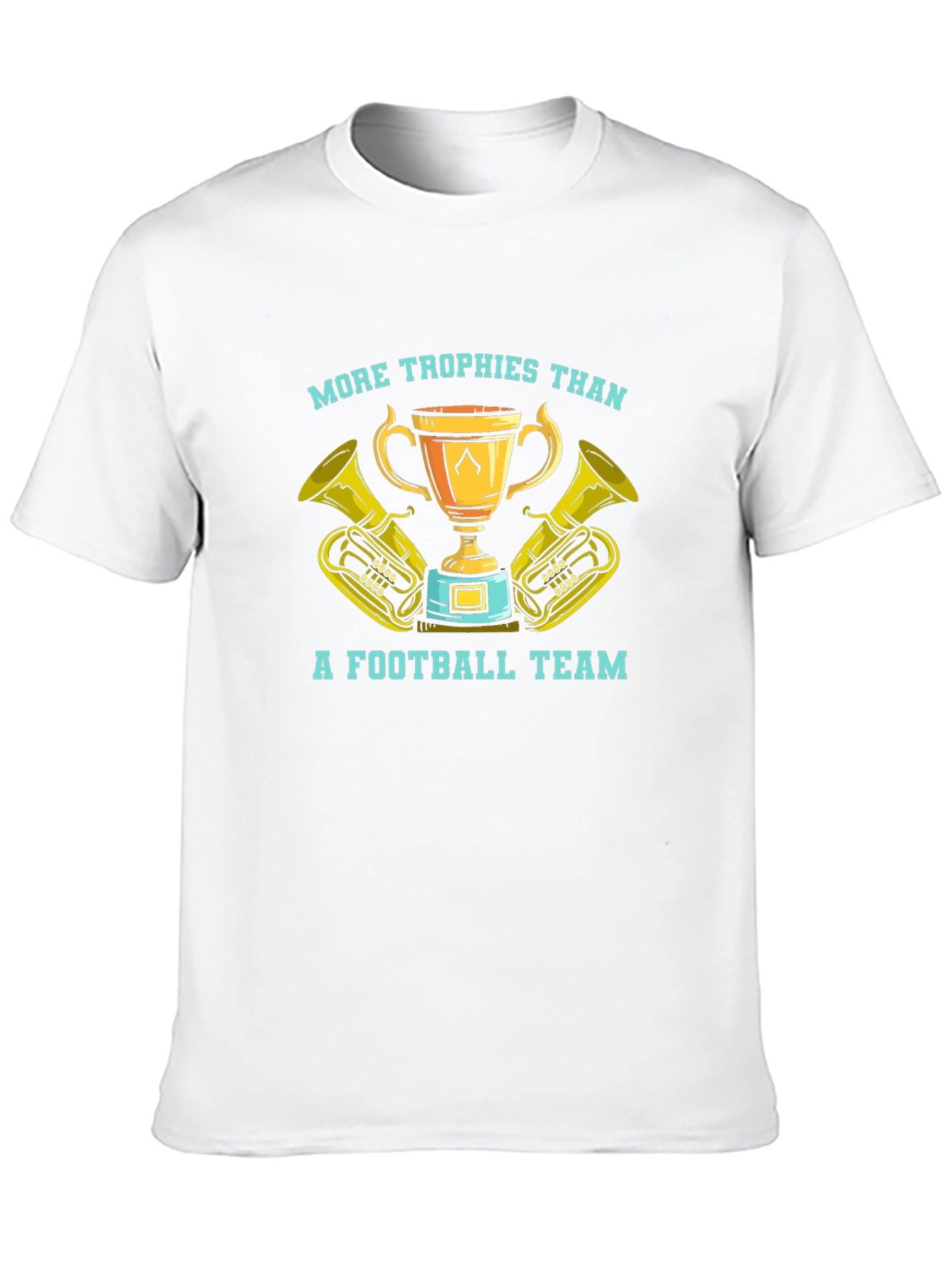 More Trophies Than a Football Team Black T-Shirt