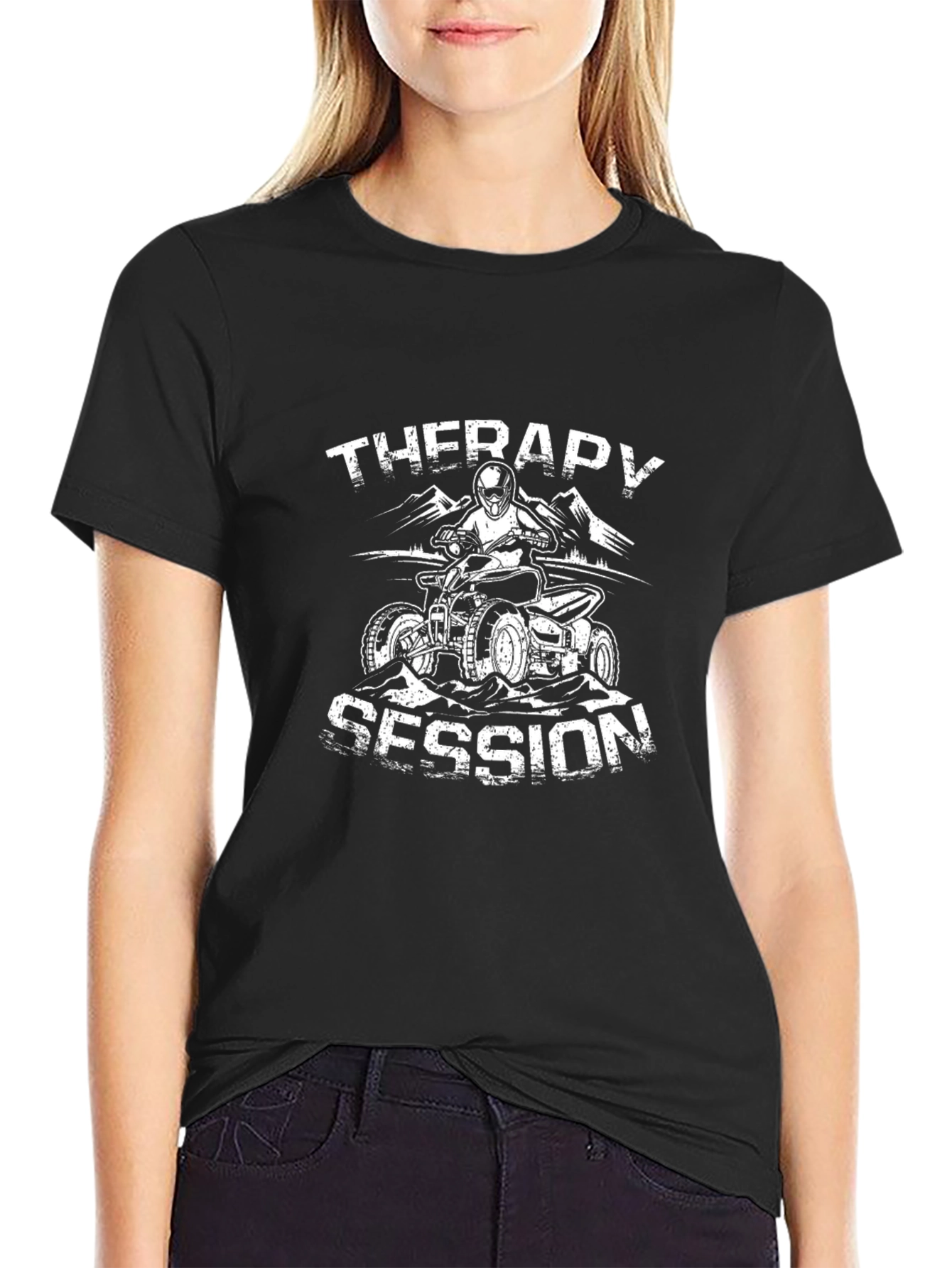 Therapy Session ATV T-Shirt - Off-Road Adventure Tee