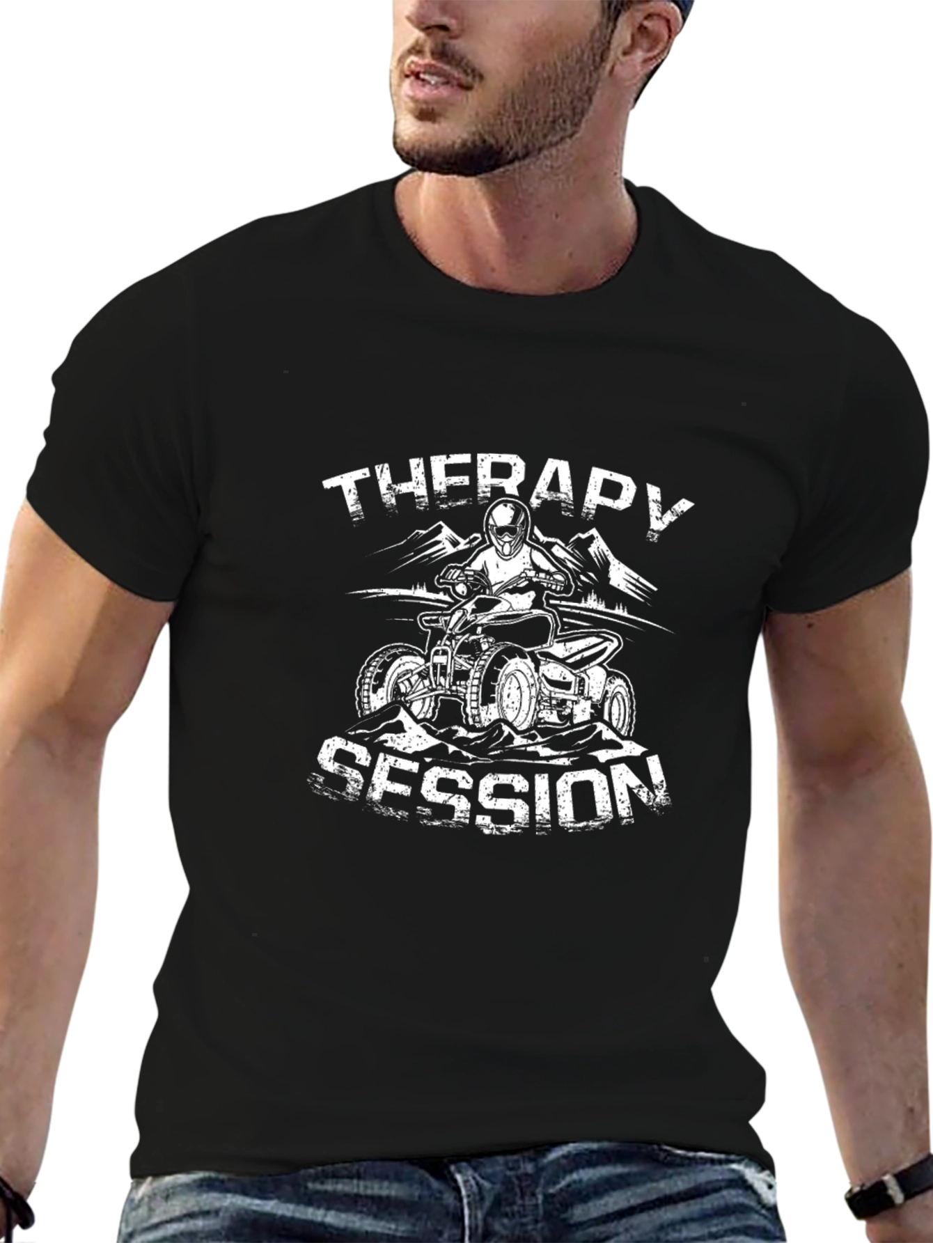 Therapy Session ATV T-Shirt - Off-Road Adventure Tee