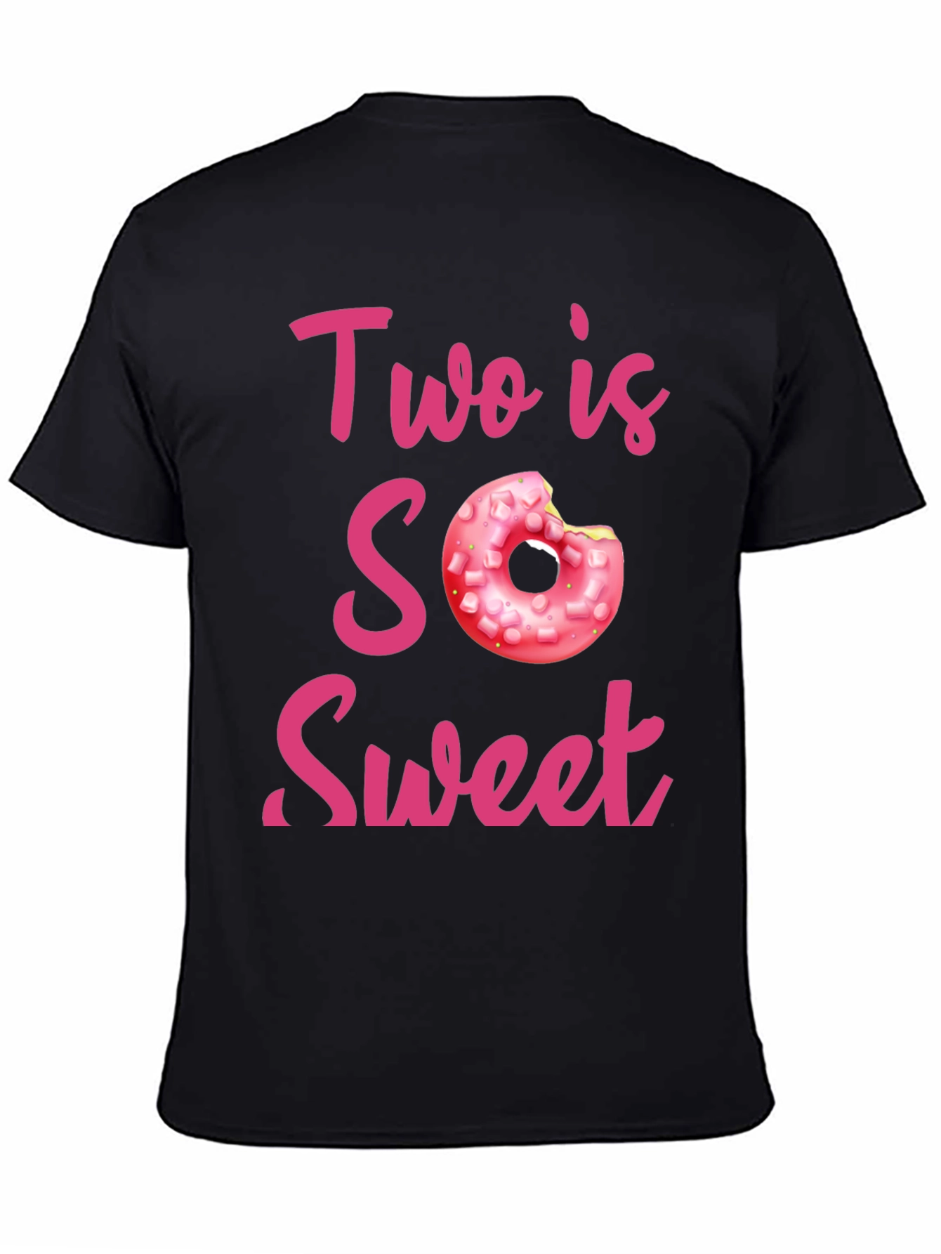 Two is So Sweet Donut Birthday T-Shirt