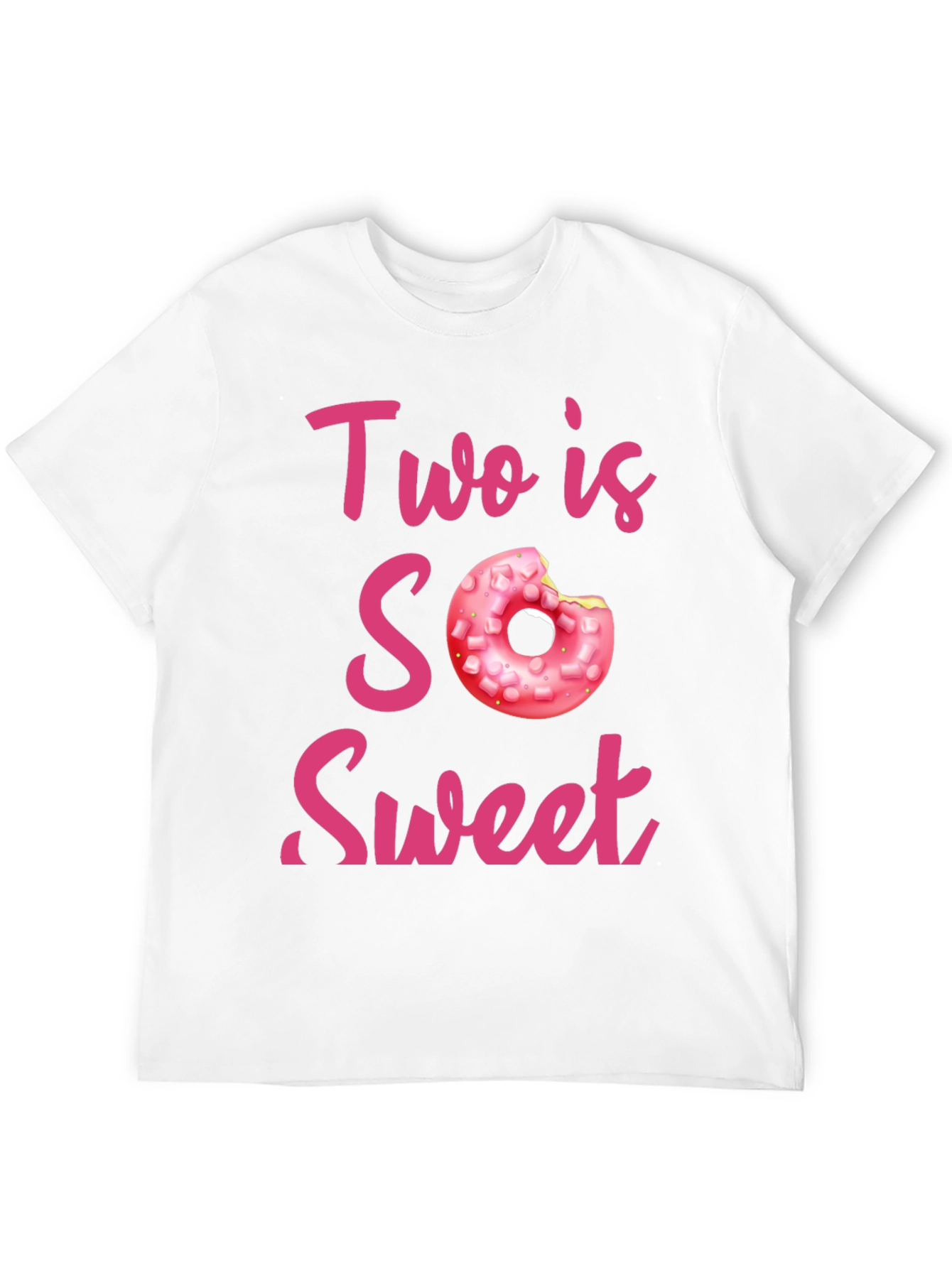 Two is So Sweet Donut Birthday T-Shirt