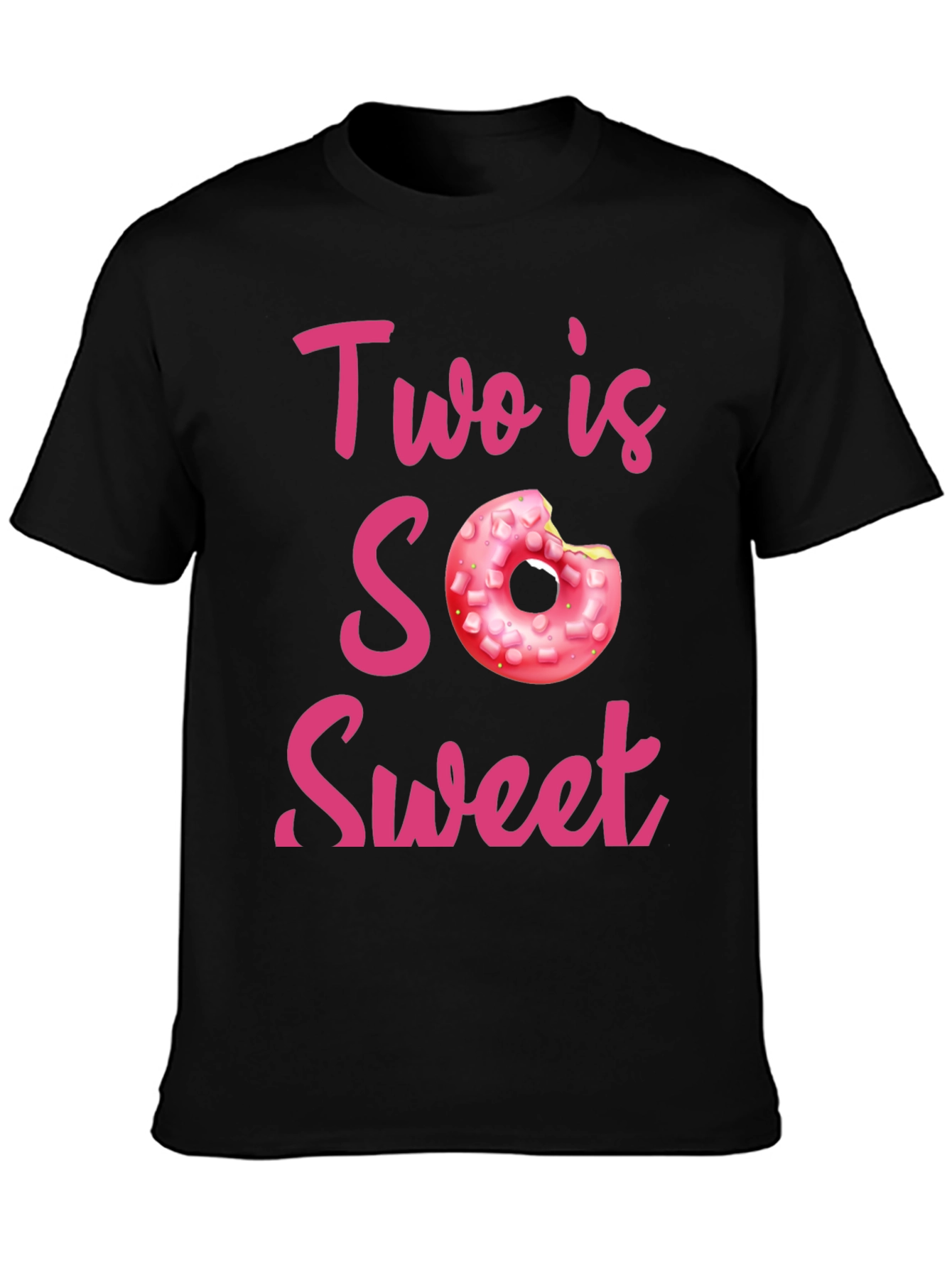 Two is So Sweet Donut Birthday T-Shirt