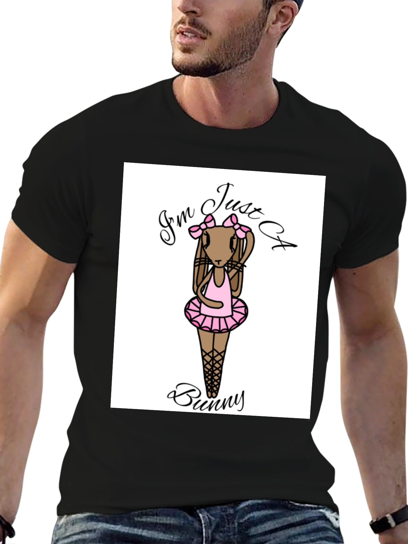 Ballerina Bunny Graphic T-Shirt
