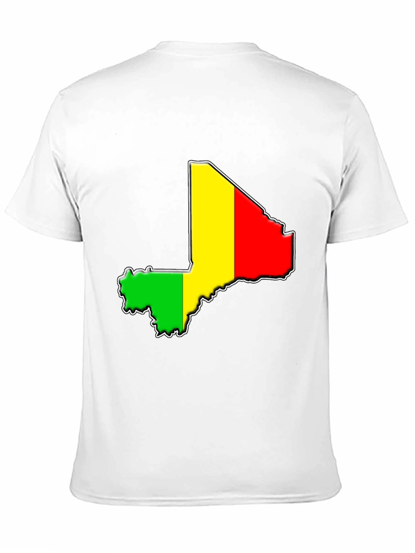 Mali Map Flag T-Shirt