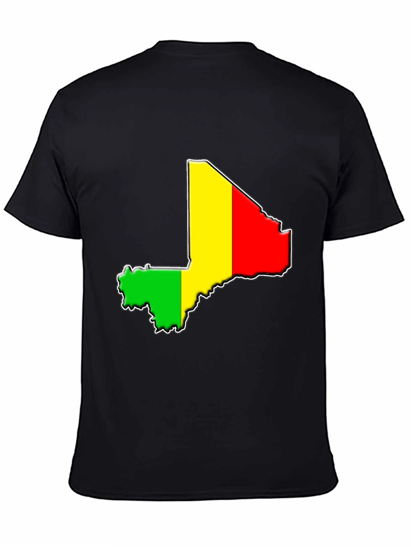 Mali Map Flag T-Shirt