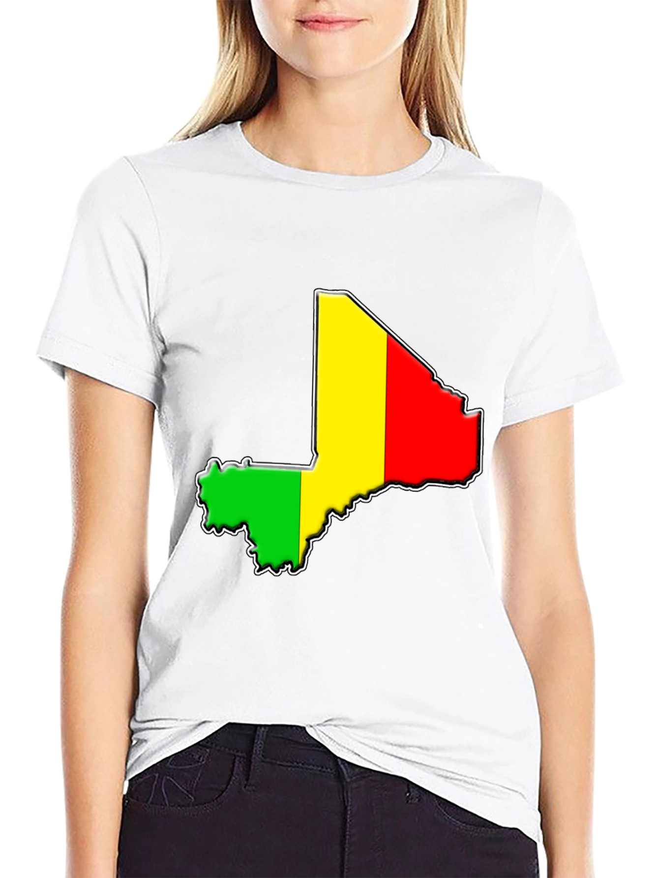 Mali Map Flag T-Shirt