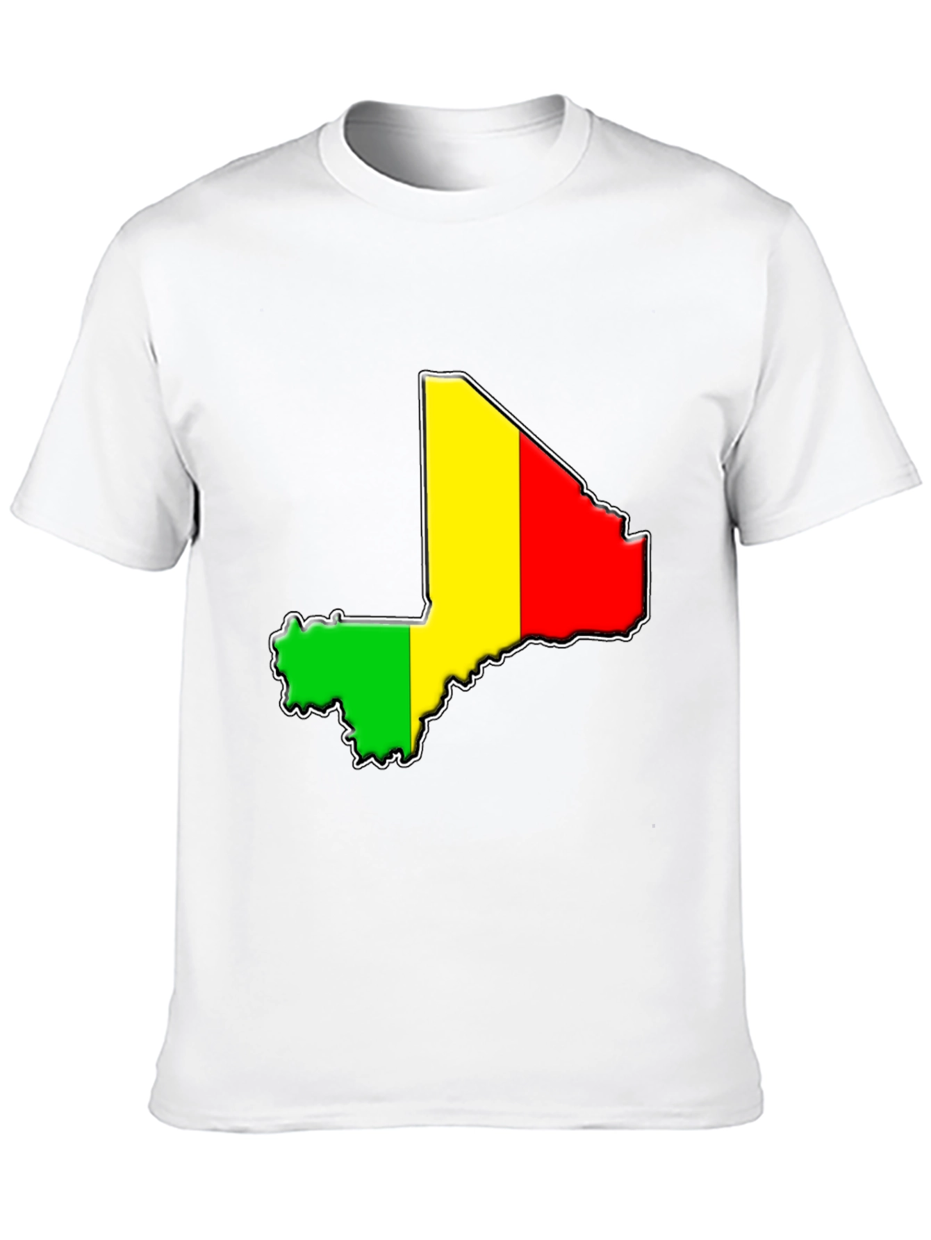 Mali Map Flag T-Shirt