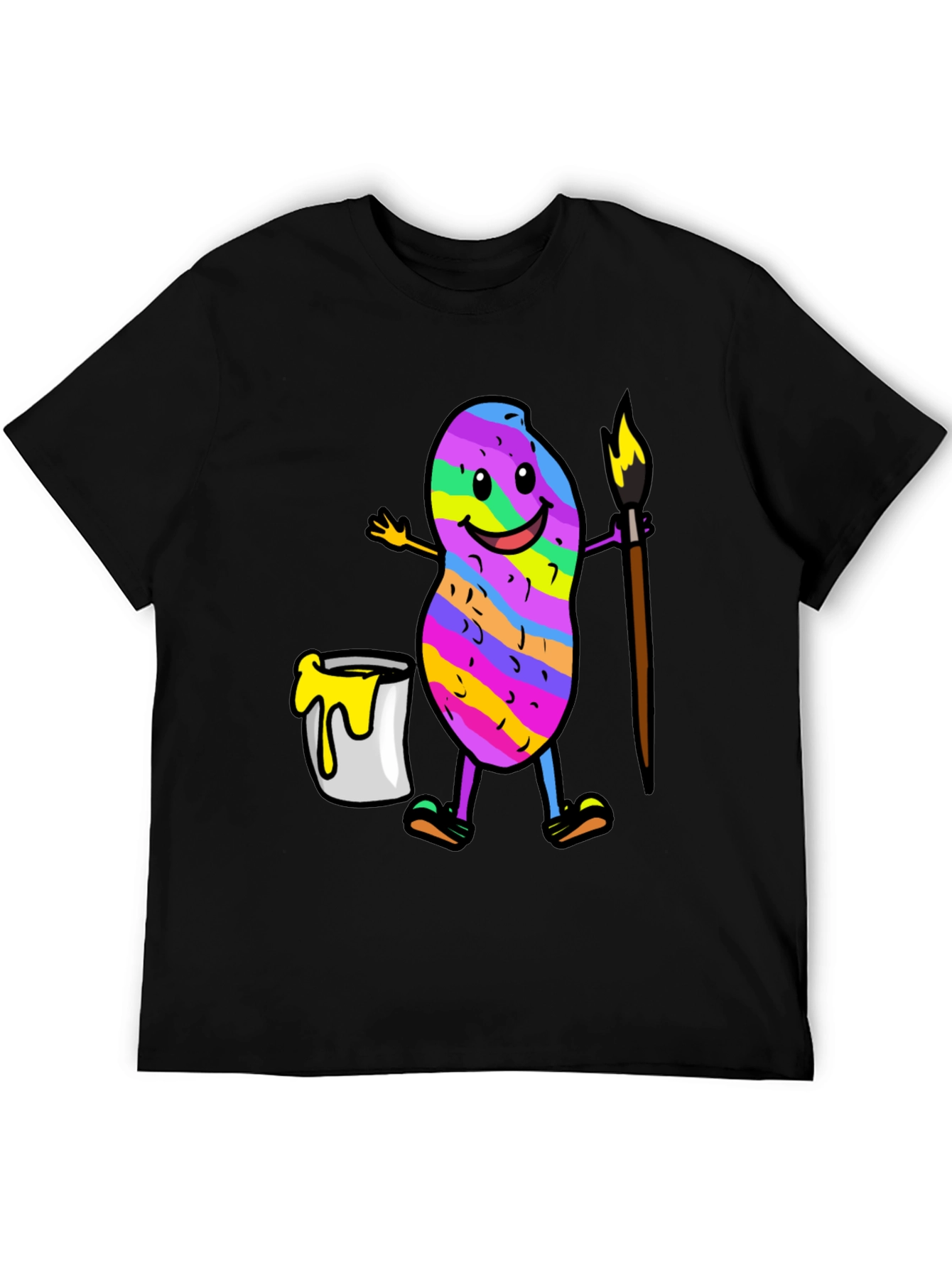 Colorful Peanut Artist T-Shirt