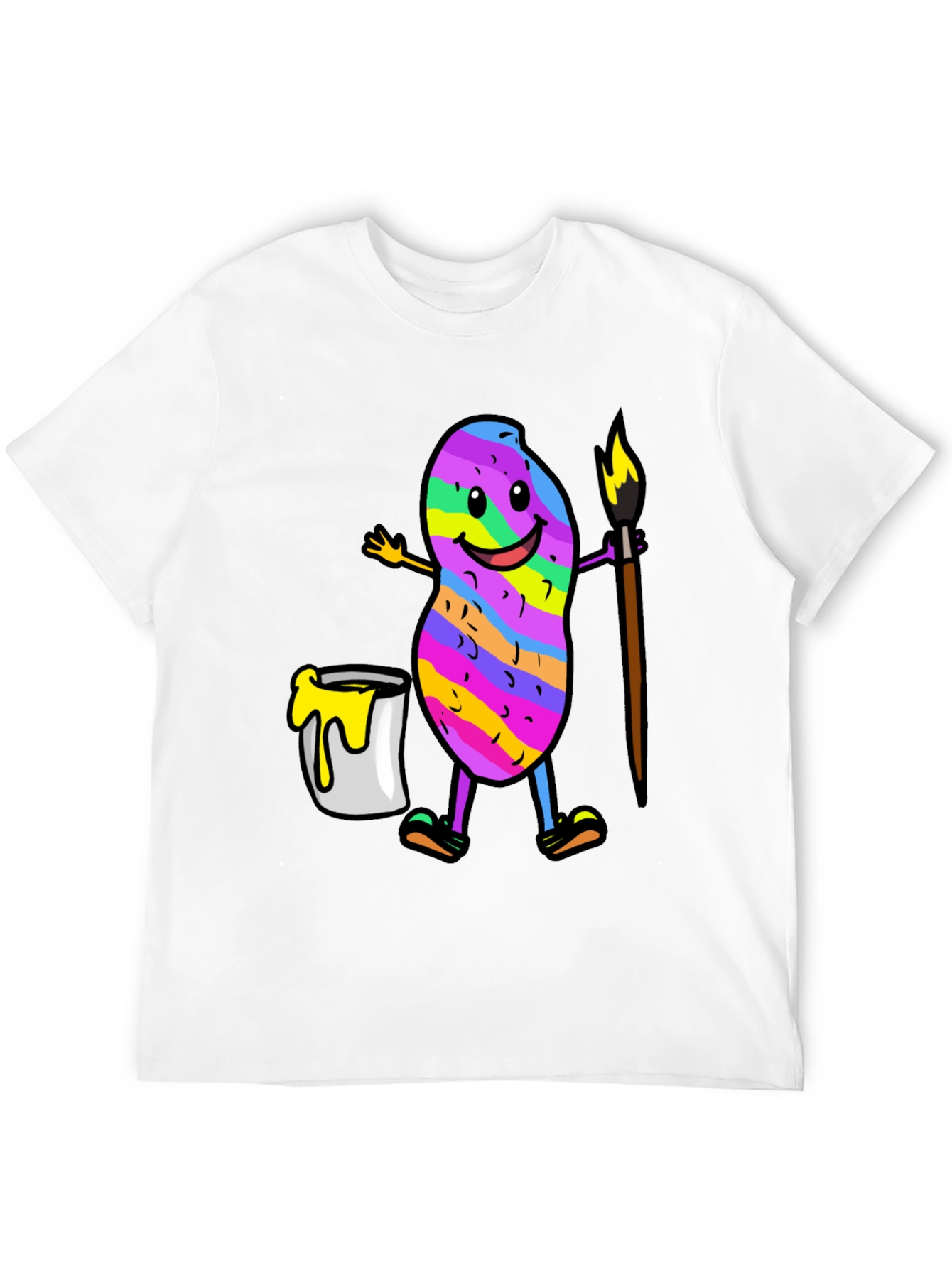 Colorful Peanut Artist T-Shirt