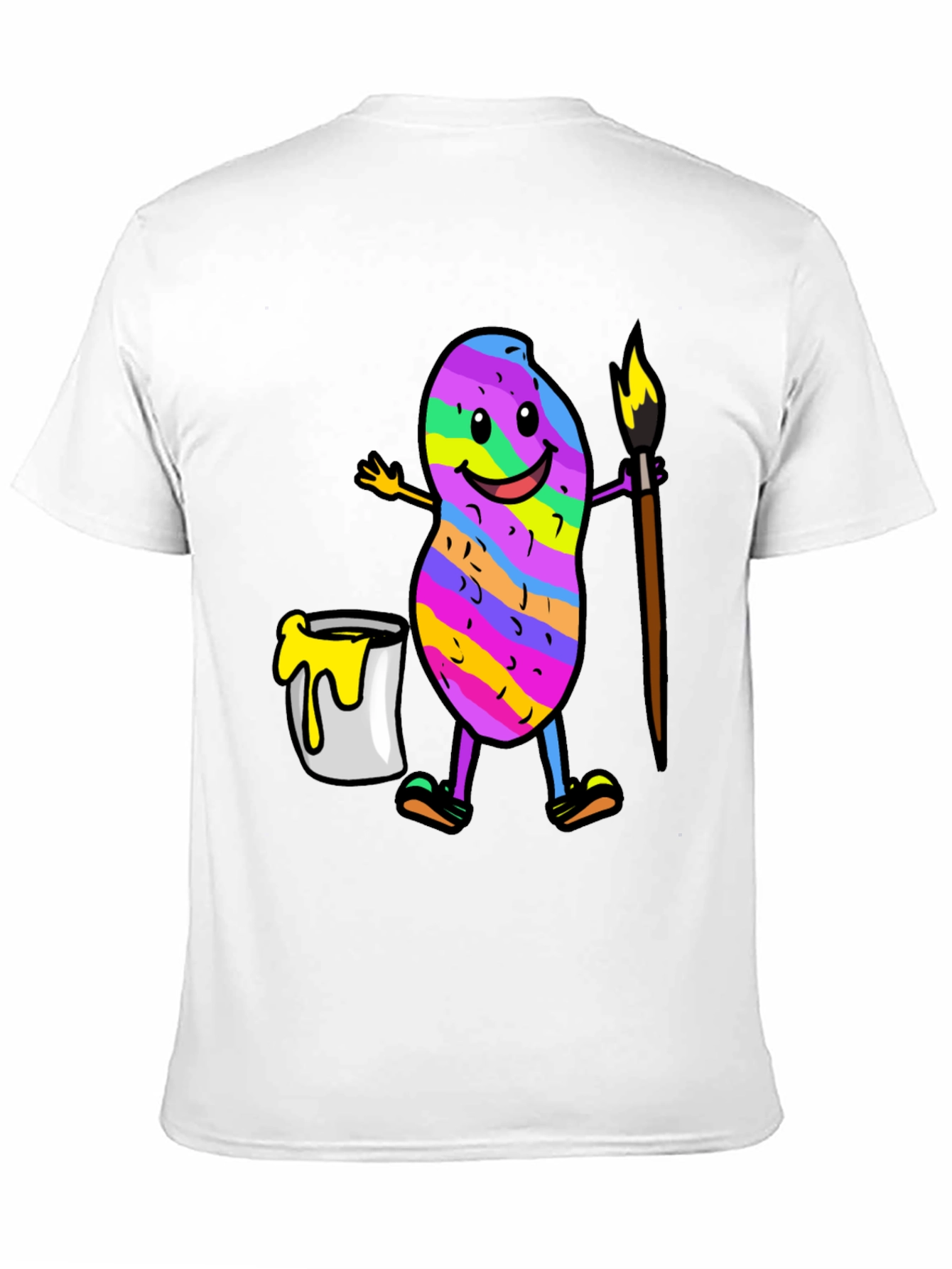 Colorful Peanut Artist T-Shirt