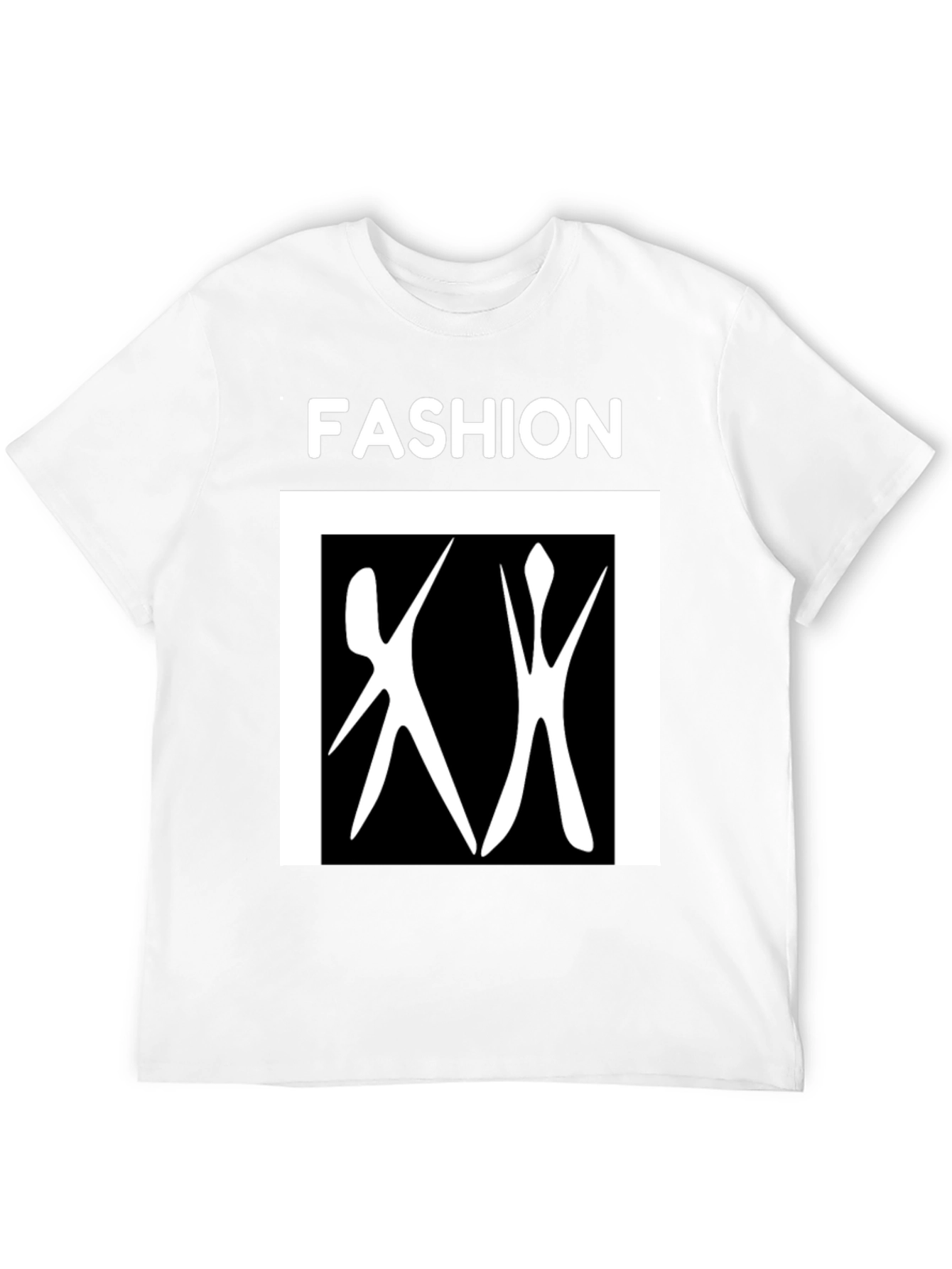 Fashion Graphic Tee - Black