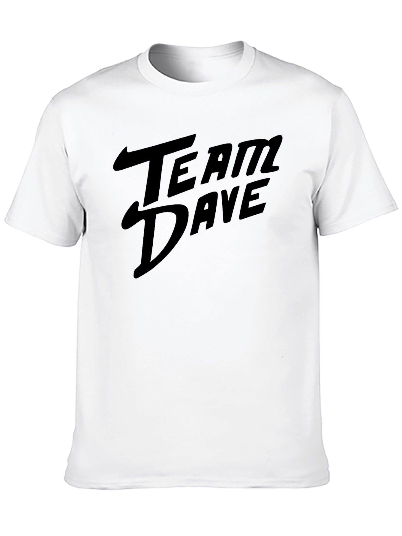 Team Dave Black Graphic Tee