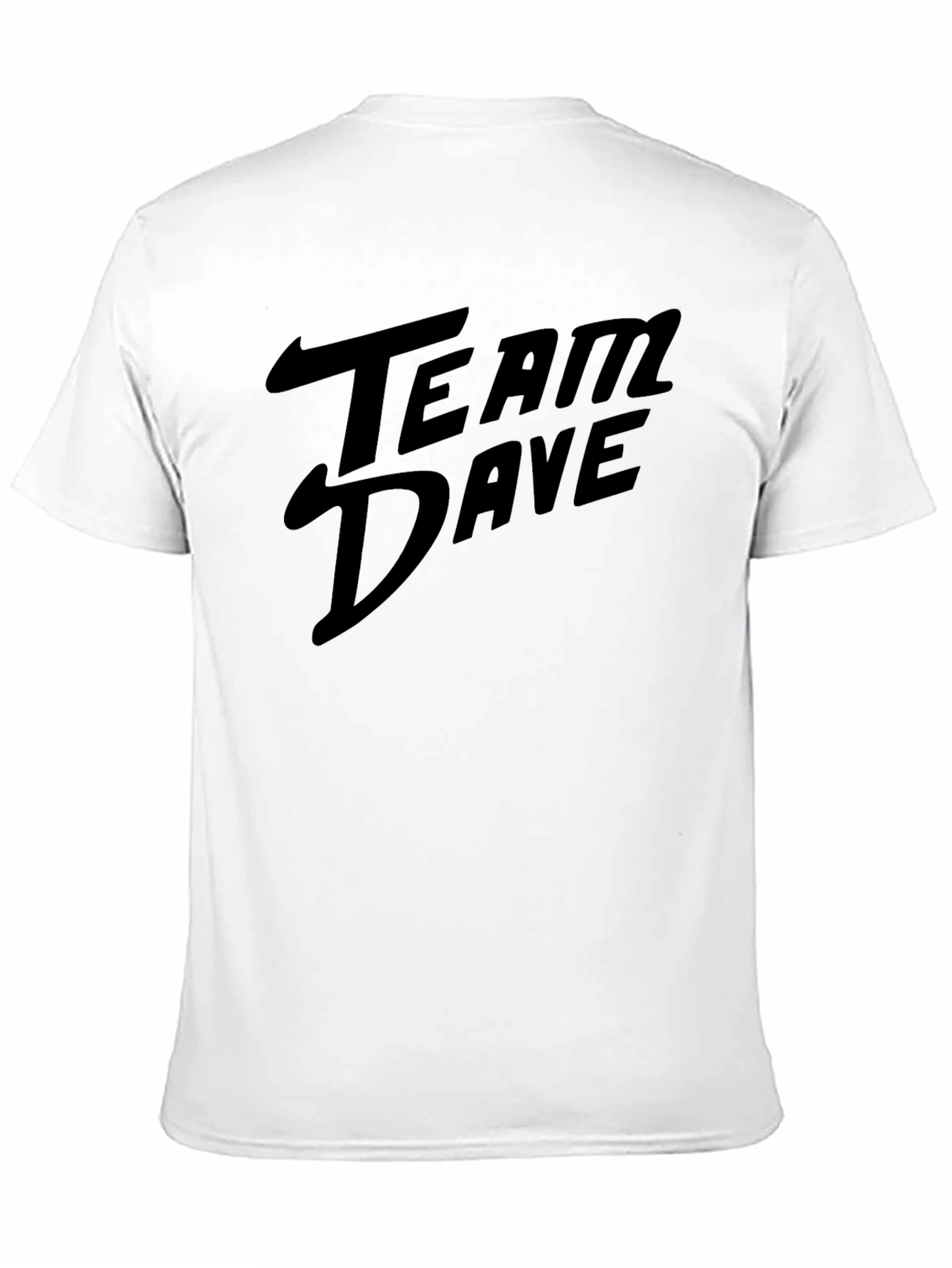 Team Dave Black Graphic Tee