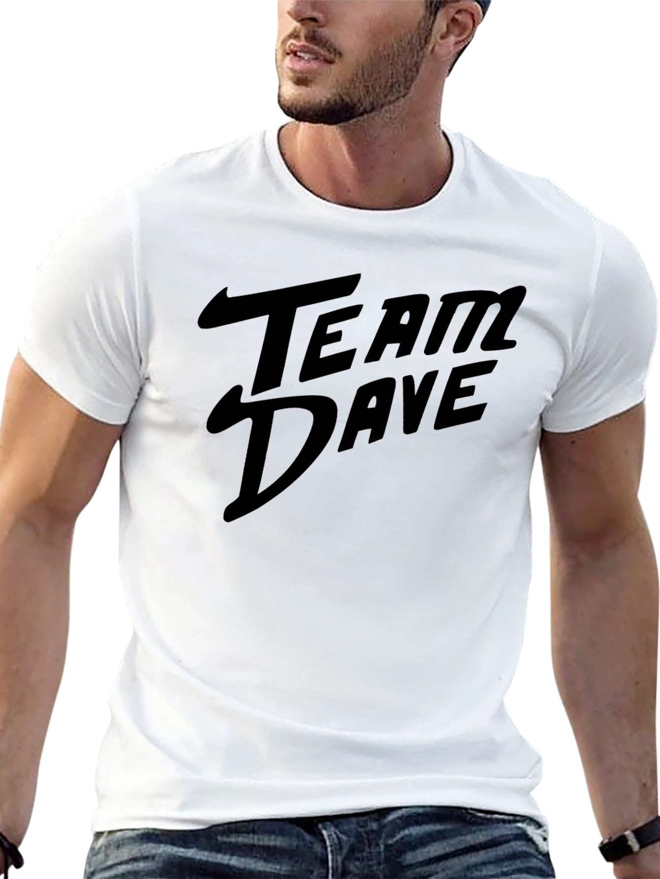 Team Dave Black Graphic Tee