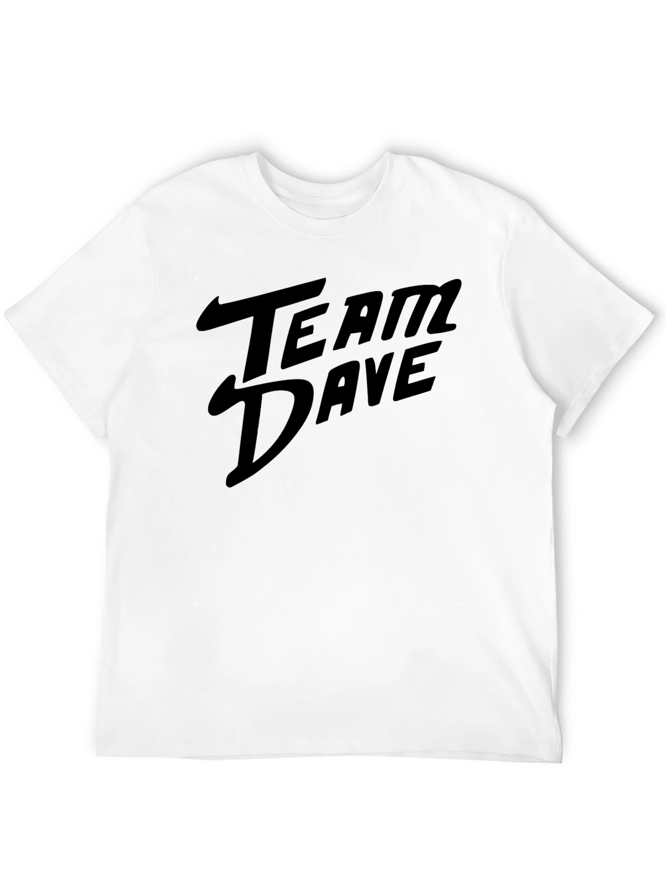 Team Dave Black Graphic Tee