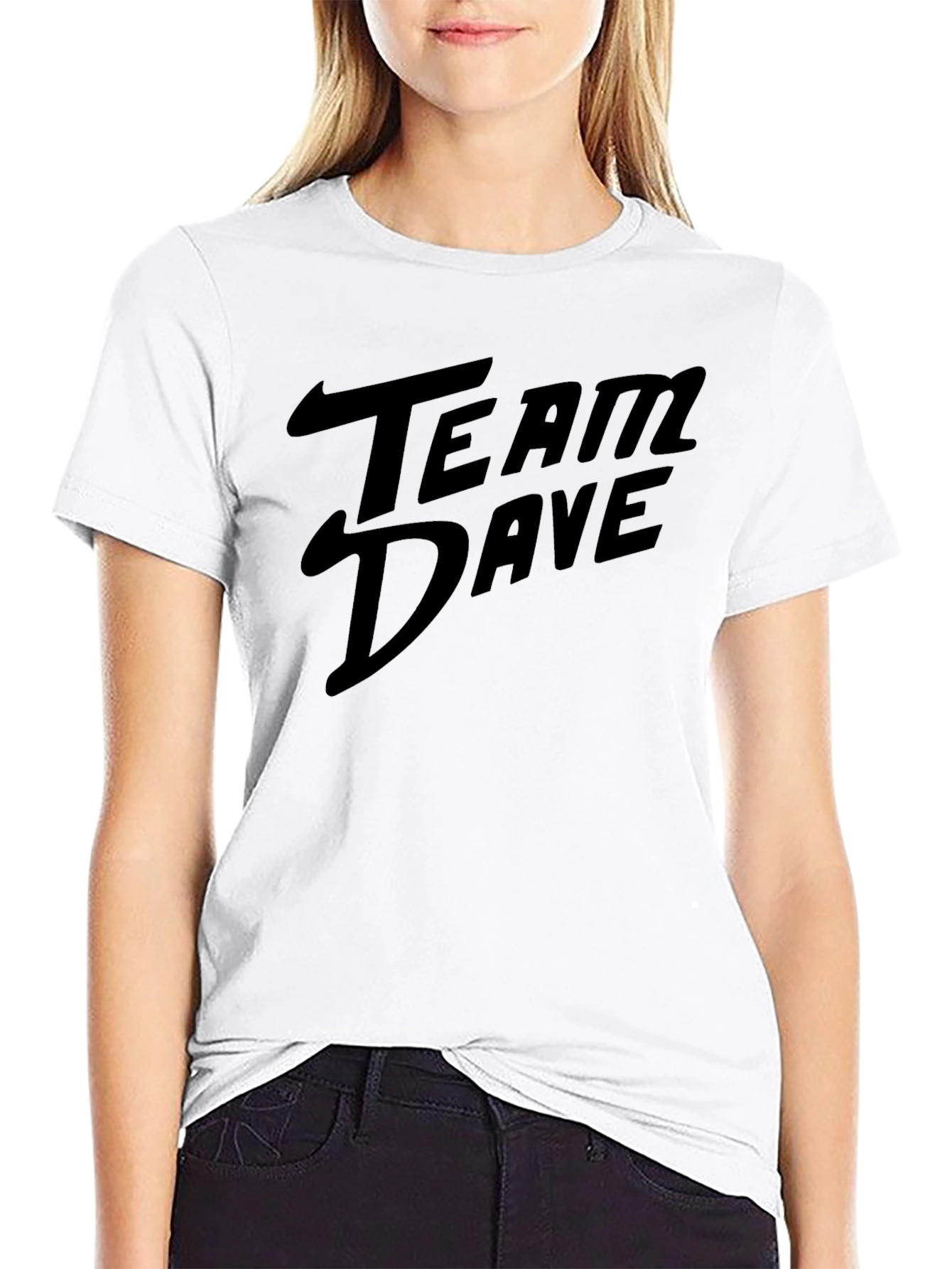 Team Dave Black Graphic Tee