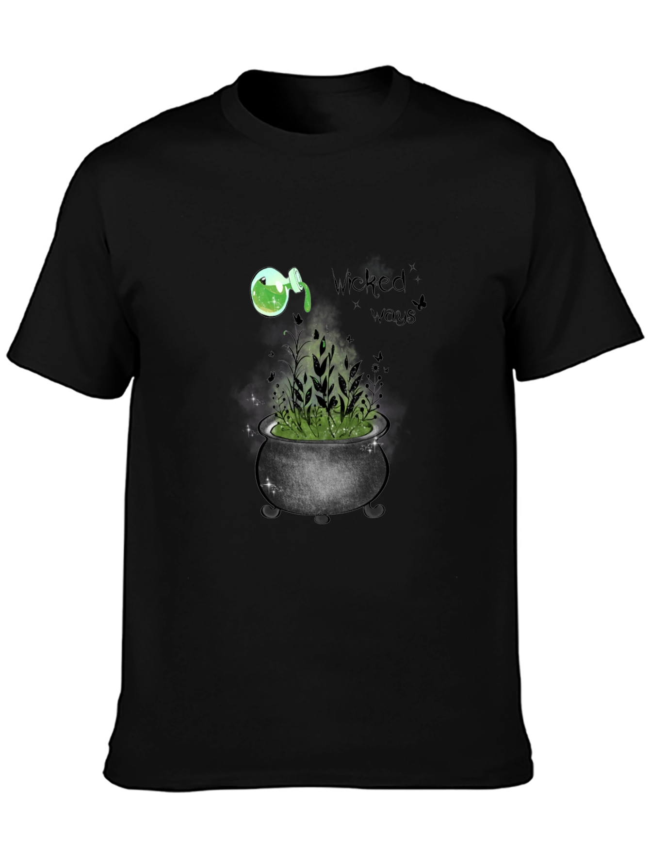 Wicked Ways Cauldron Graphic Tee