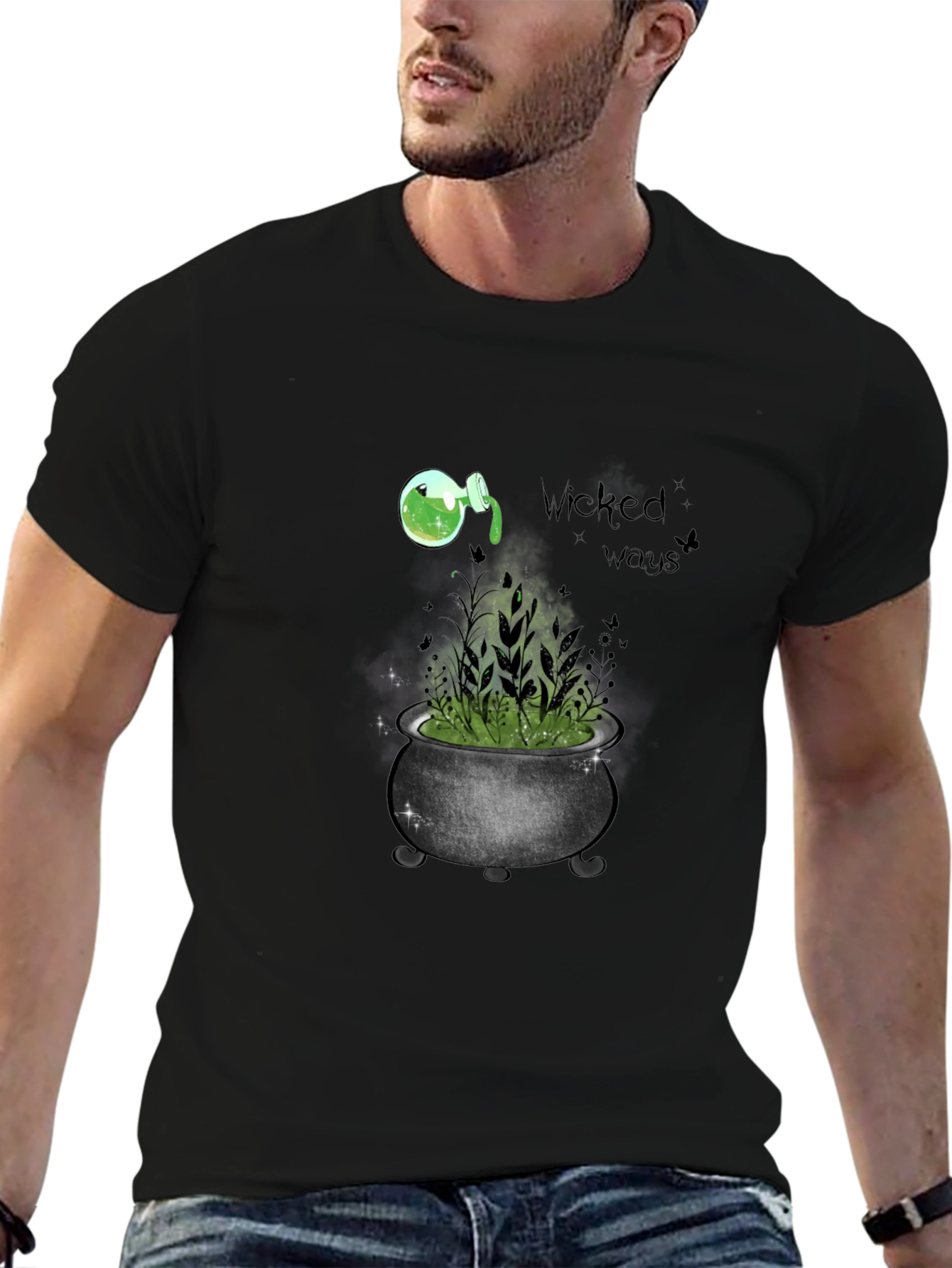 Wicked Ways Cauldron Graphic Tee