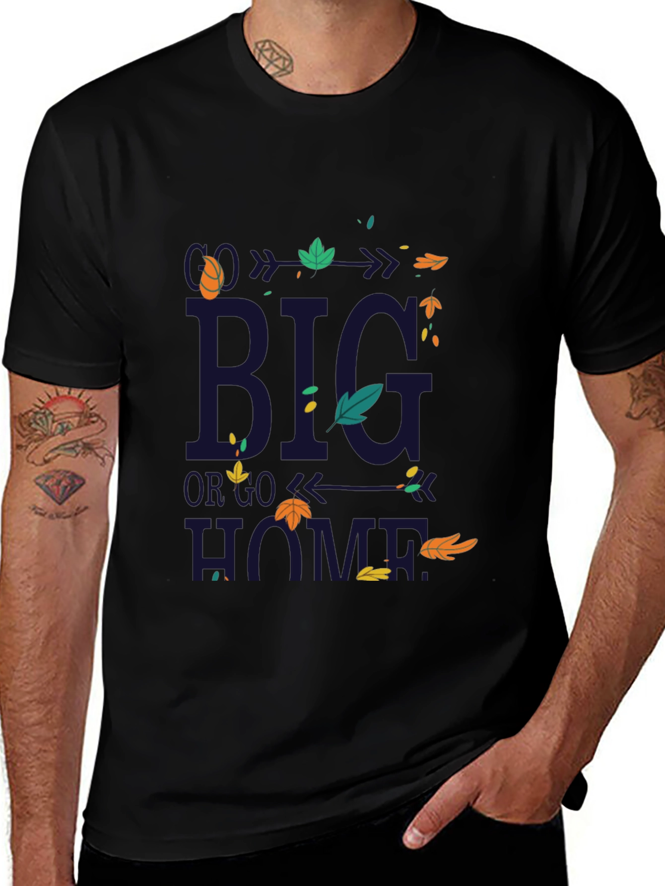 Big Home T-Shirt - Autumn Theme