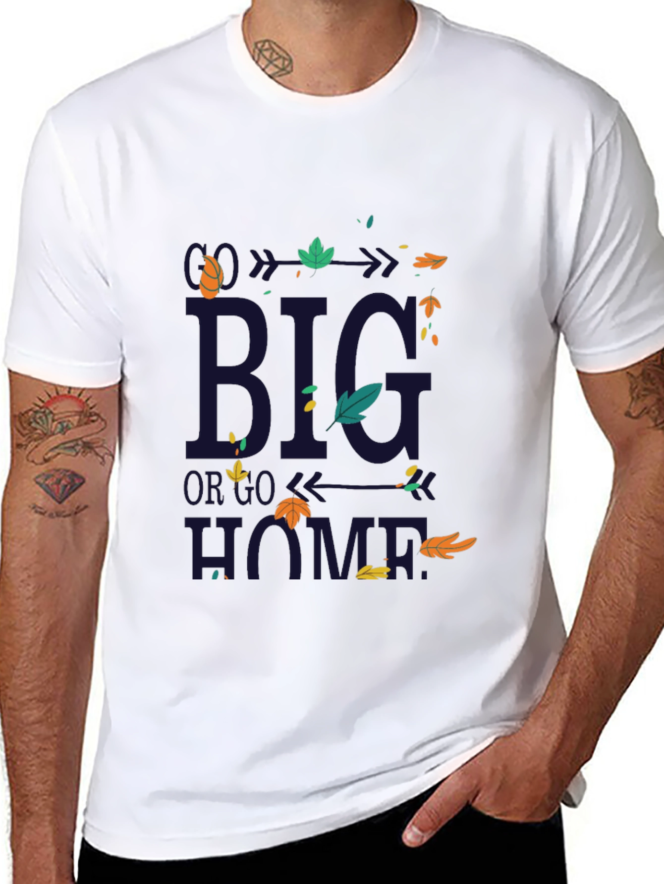 Big Home T-Shirt - Autumn Theme