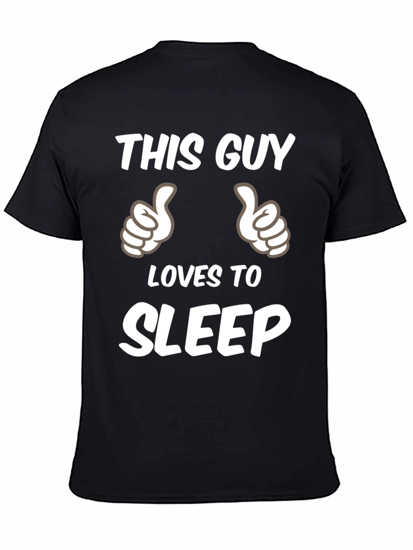 This Guy Loves to Sleep Mens T-Shirt
