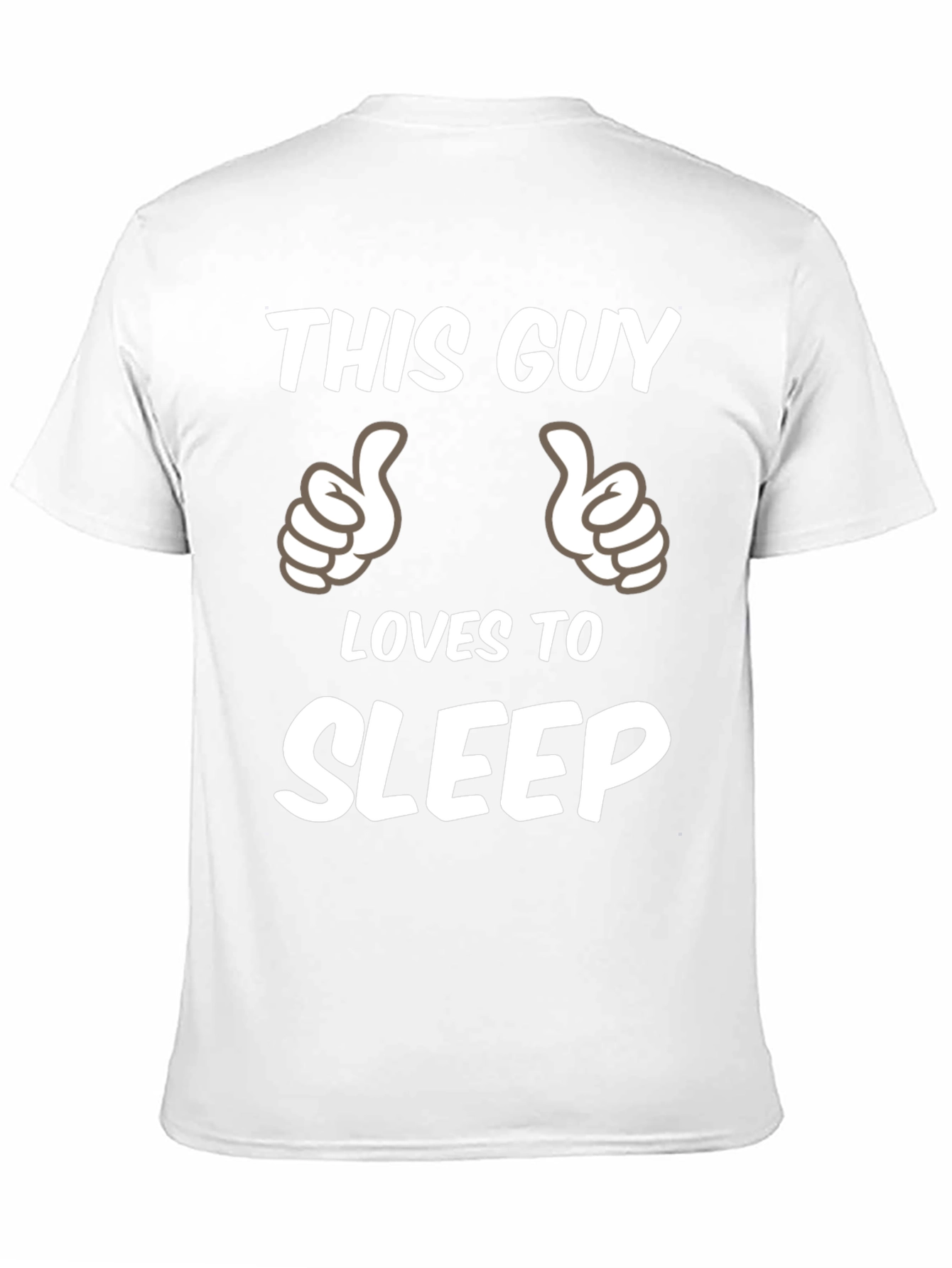 This Guy Loves to Sleep Mens T-Shirt