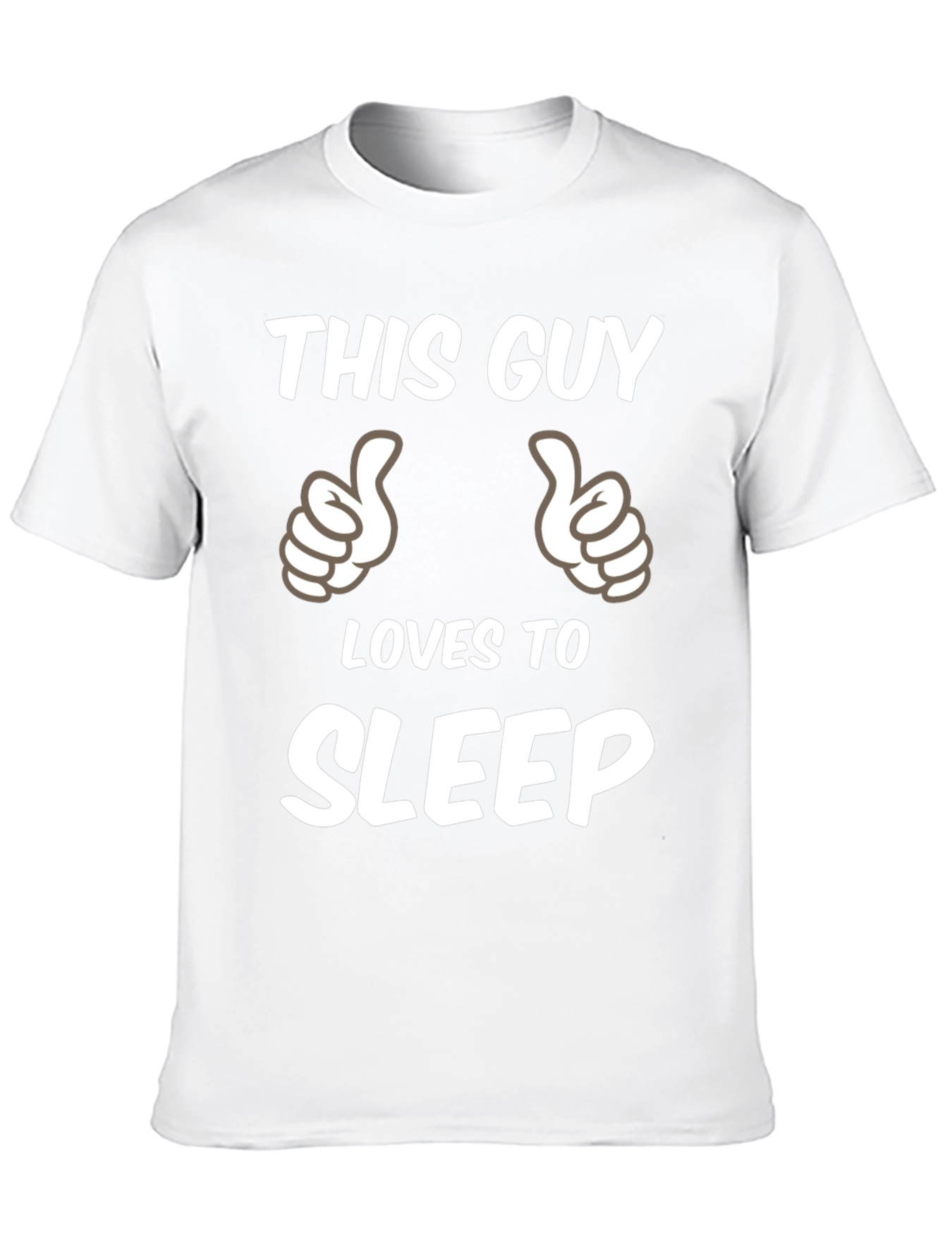 This Guy Loves to Sleep Mens T-Shirt