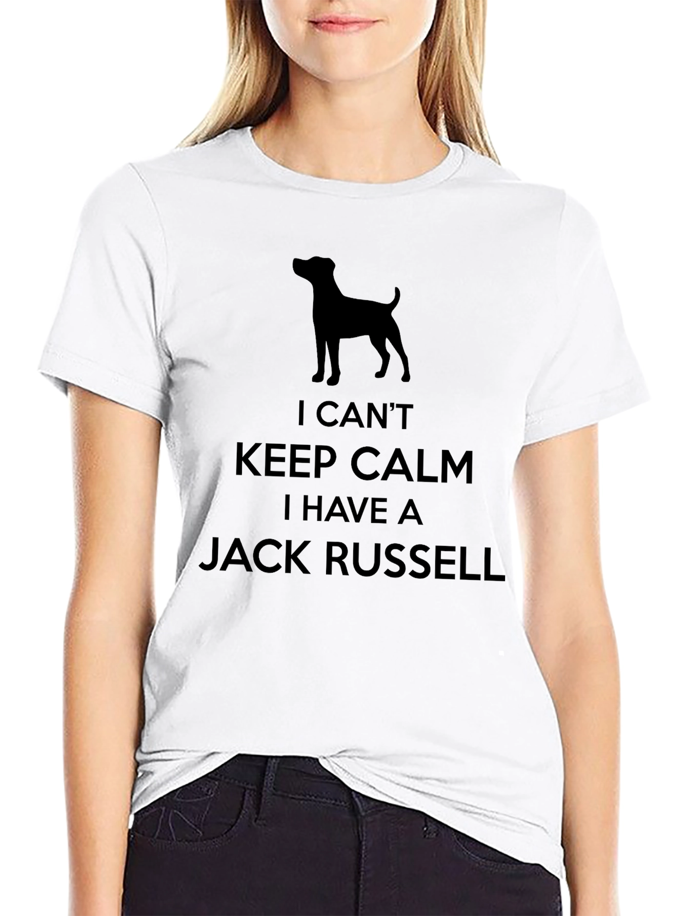 I Cant Keep Calm Jack Russell T-Shirt
