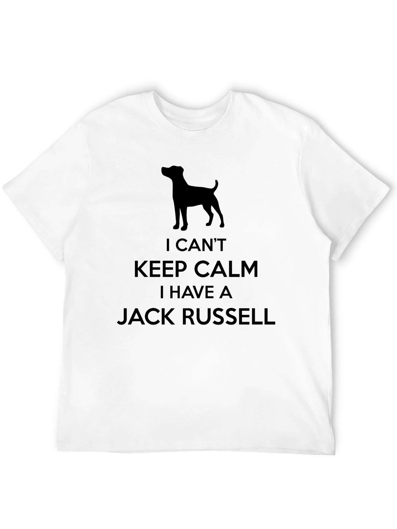 I Cant Keep Calm Jack Russell T-Shirt