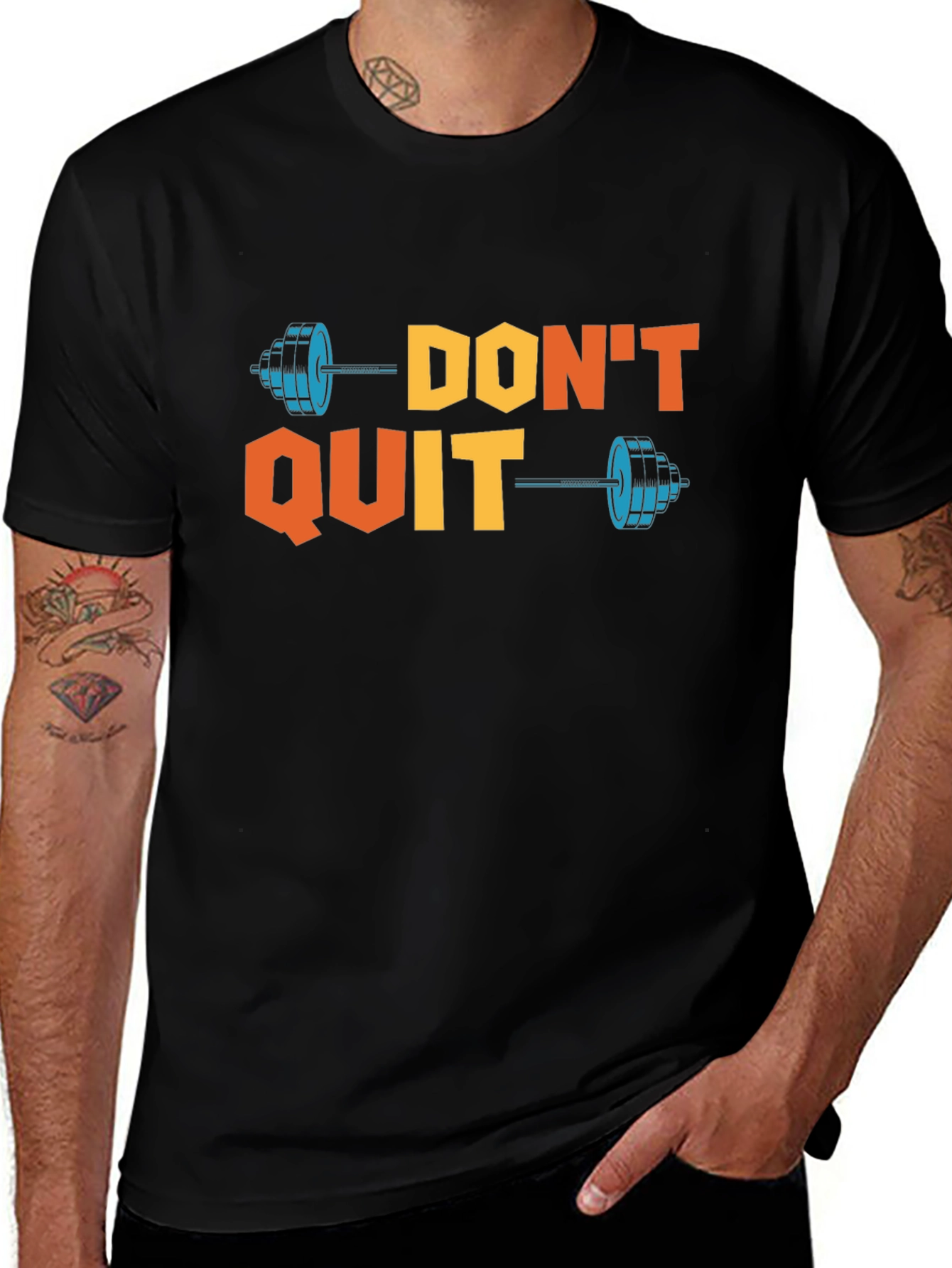 Dont Quit Motivational T-Shirt