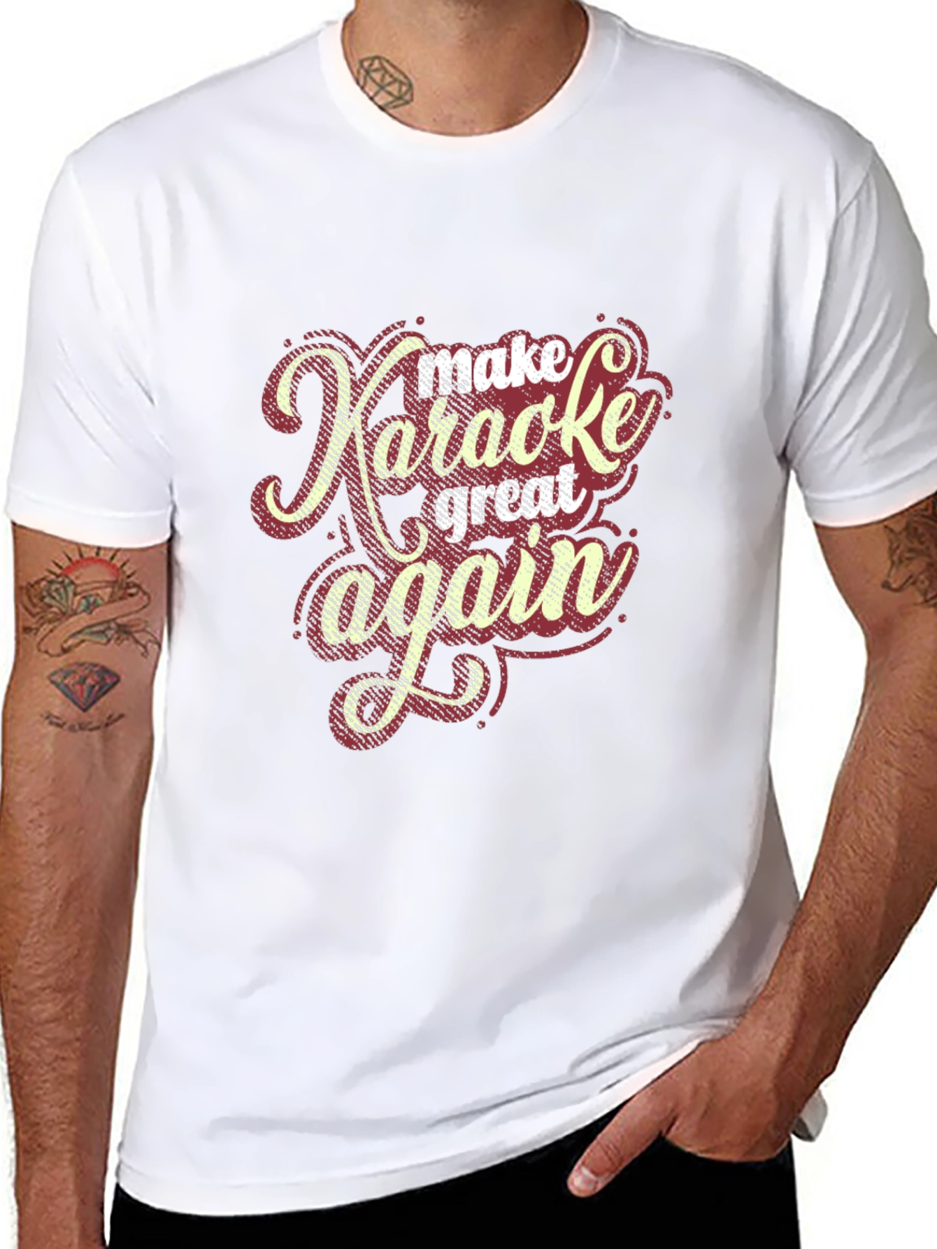 Make Karaoke Great Again T-Shirt - Black