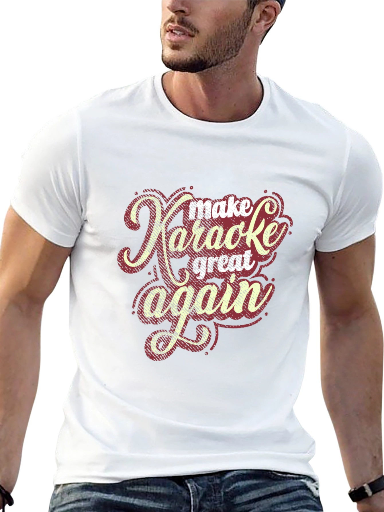 Make Karaoke Great Again T-Shirt - Black