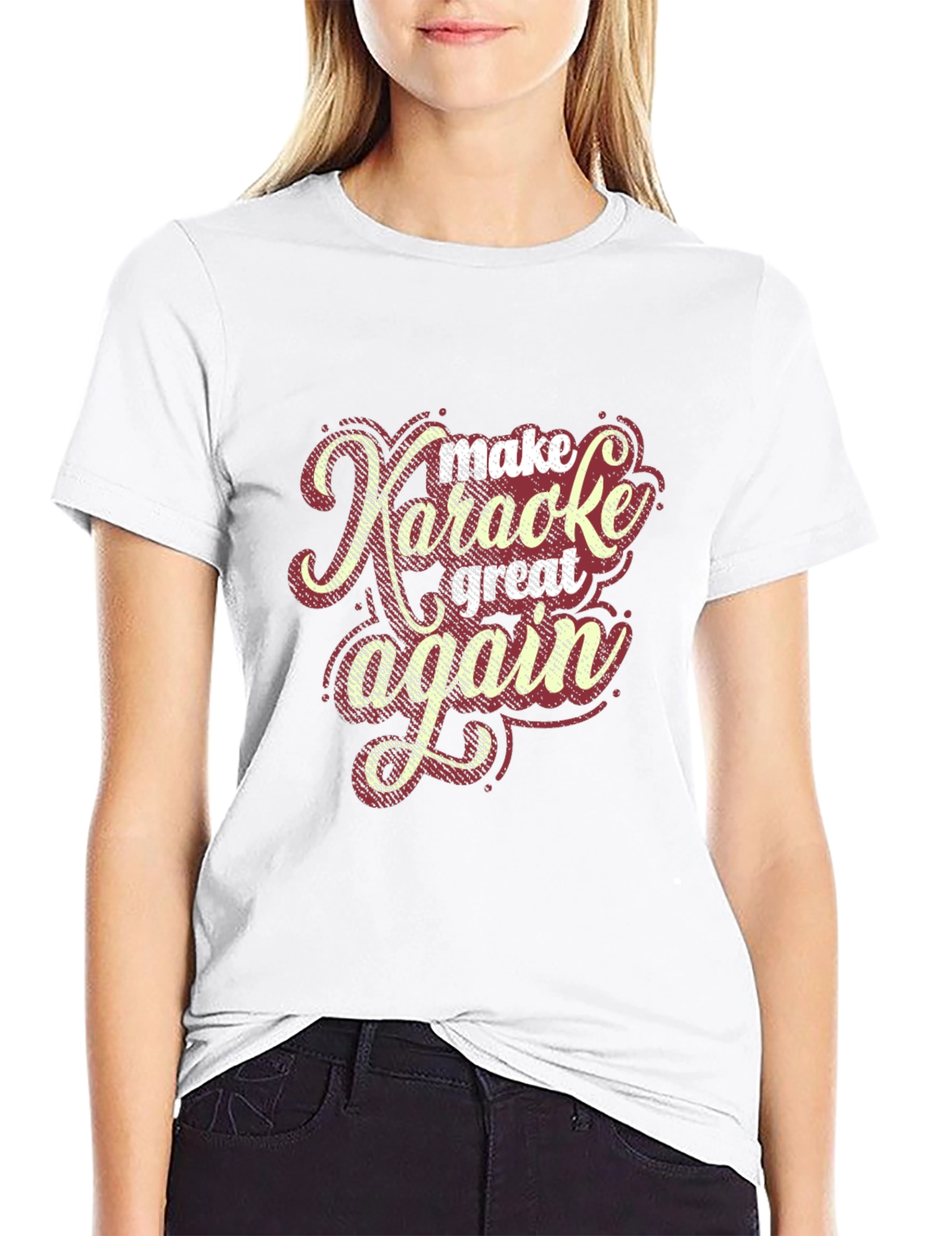 Make Karaoke Great Again T-Shirt - Black