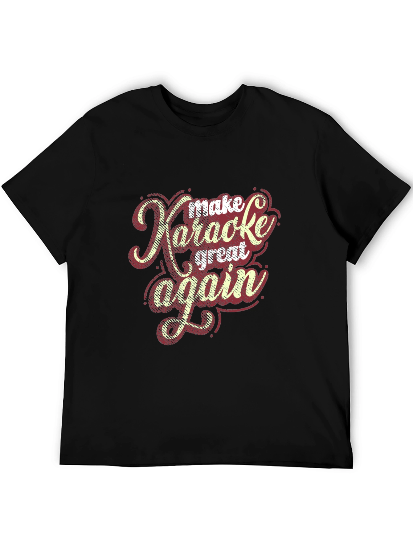 Make Karaoke Great Again T-Shirt - Black