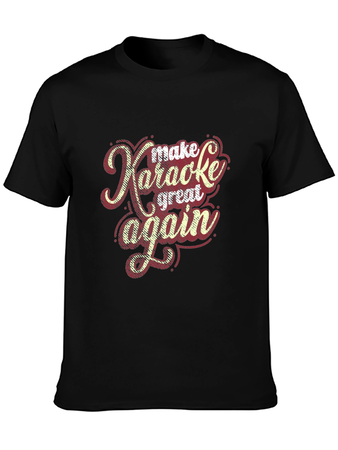 Make Karaoke Great Again T-Shirt - Black