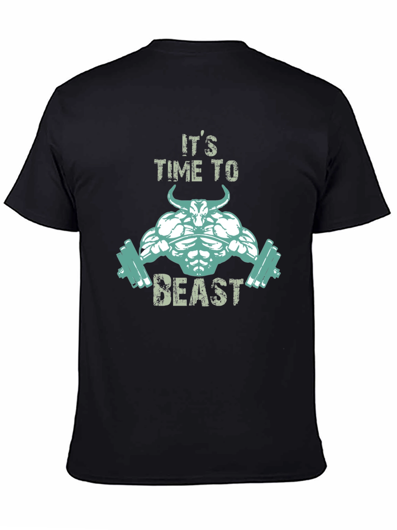 Its Time To Beast T-Shirt - Gym Motivation Tee