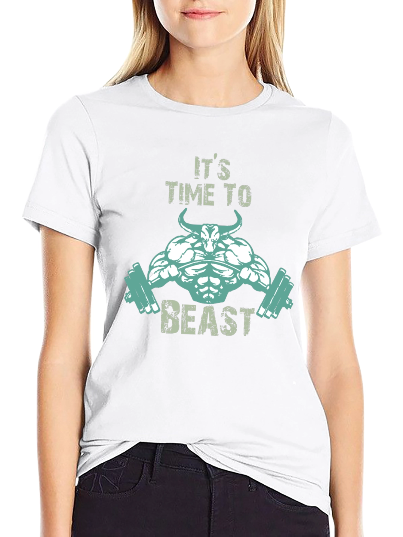 Its Time To Beast T-Shirt - Gym Motivation Tee