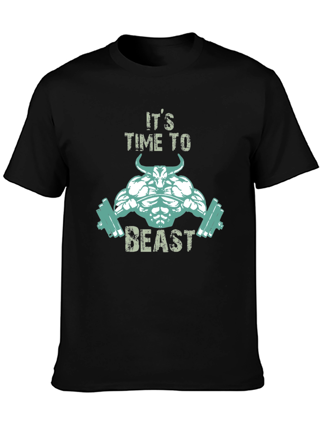 Its Time To Beast T-Shirt - Gym Motivation Tee