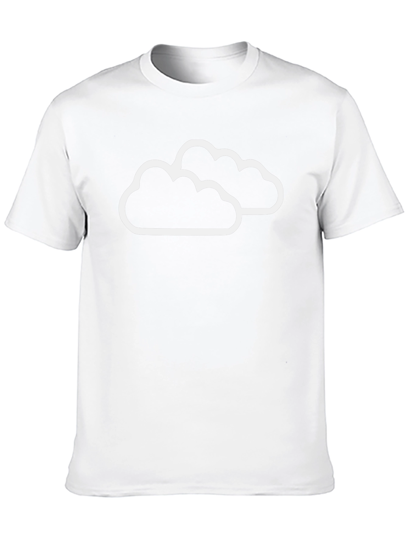 Cloud Graphic Black T-Shirt