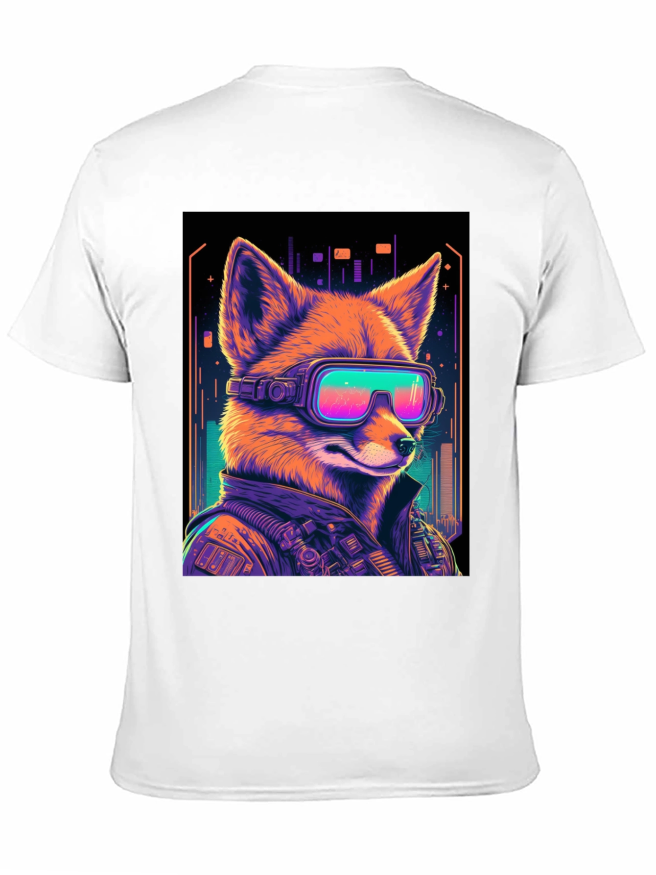 Cyberpunk Fox T-Shirt