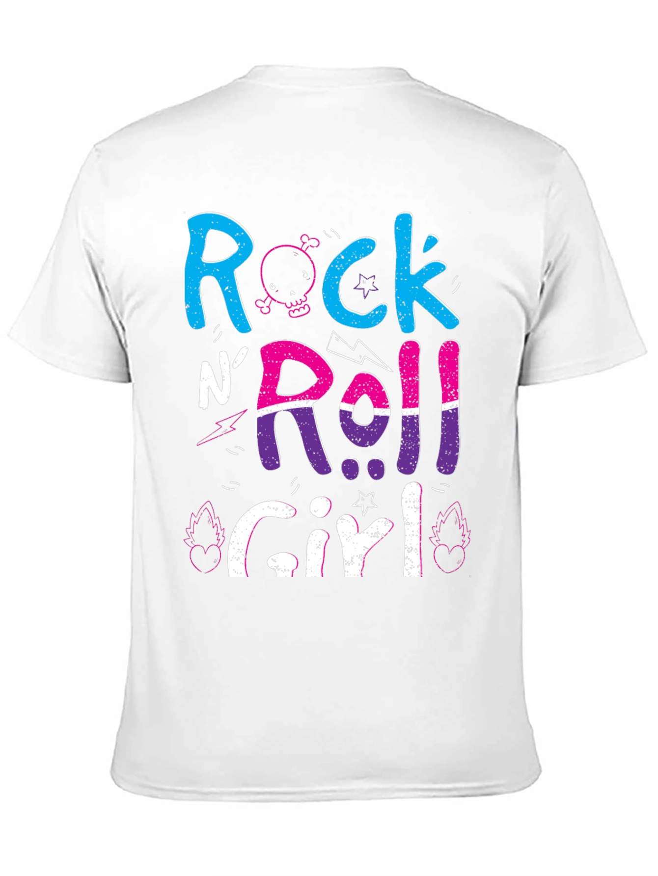 Rock N Roll Girl Graphic T-Shirt