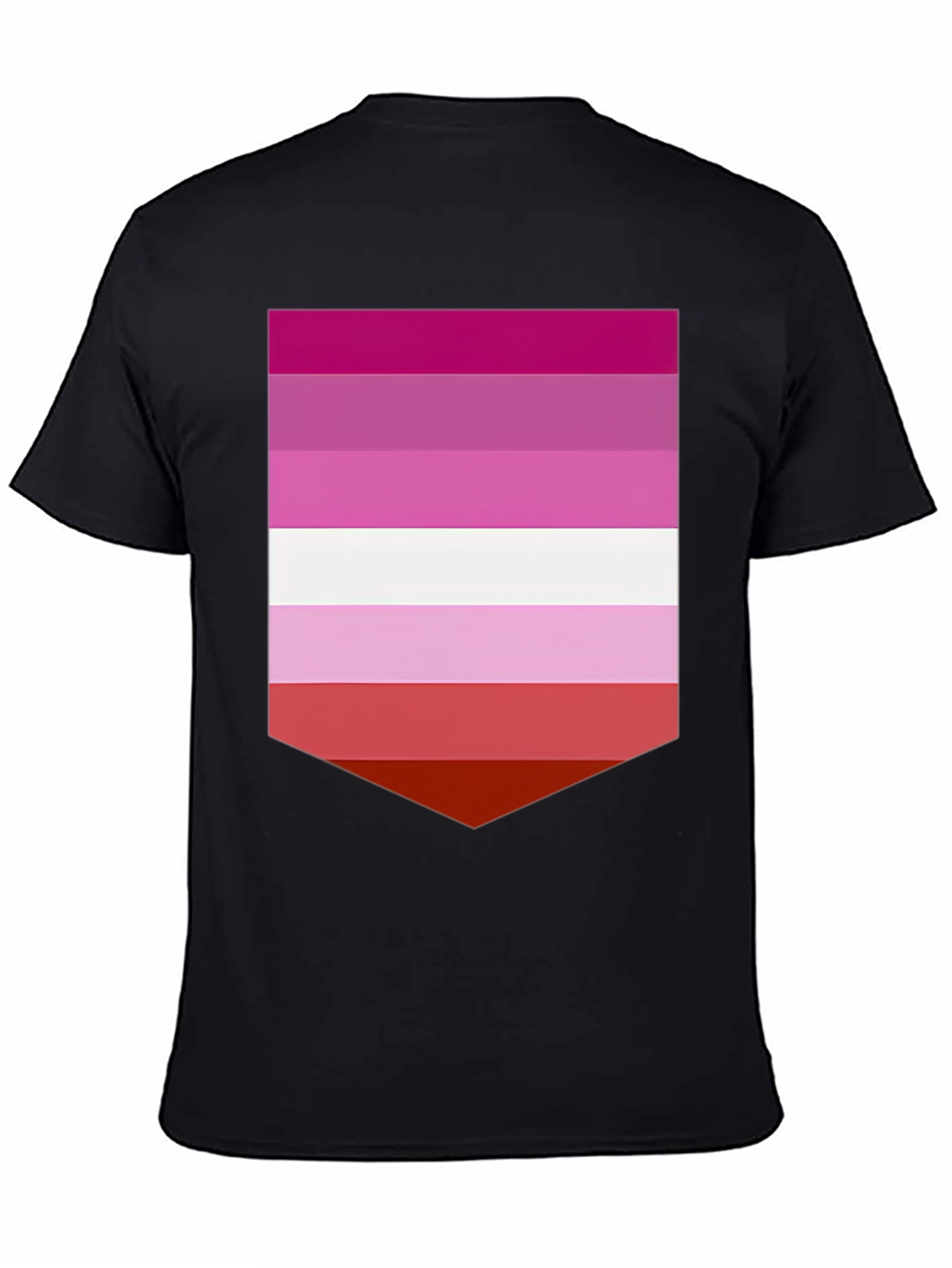 Lesbian Pride Flag Graphic T-Shirt
